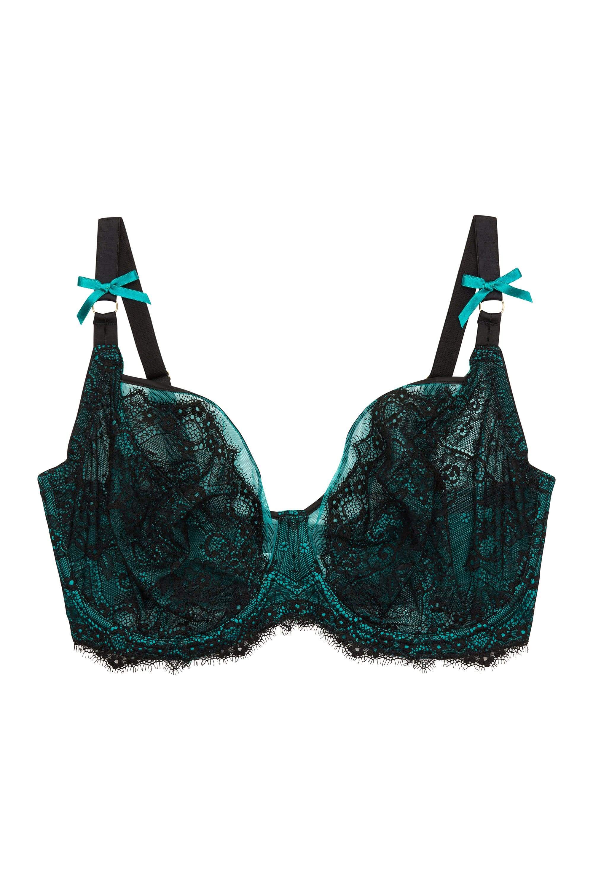 Ezmae Teal Full Bust Bra - Image 8