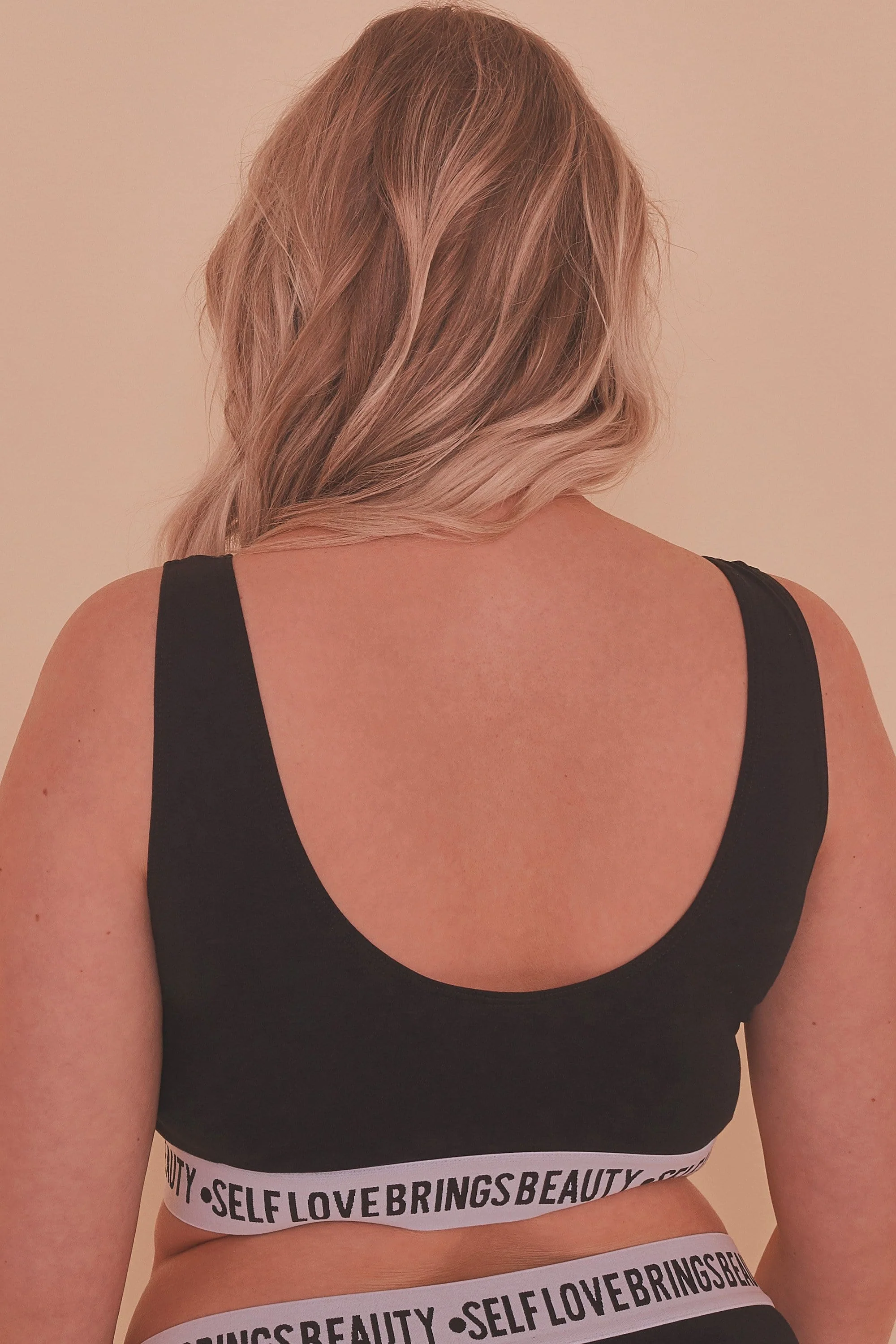 Felicity Hayward Self Love Black Crop Top Curve - Image 4