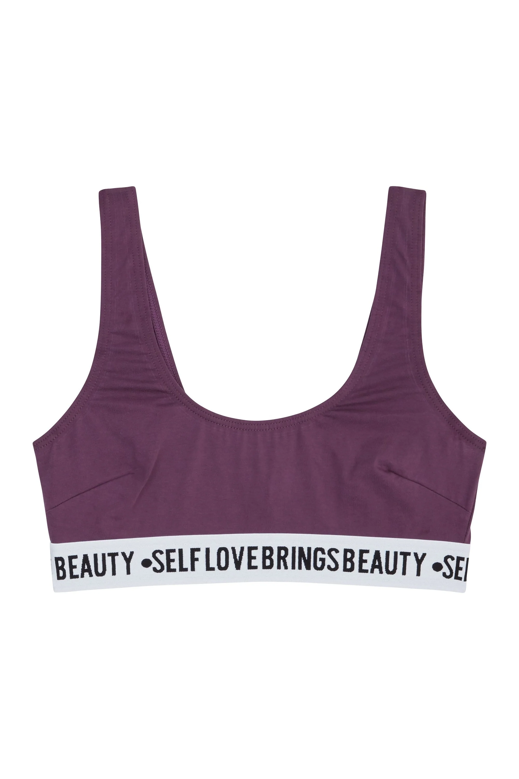 Self Love Purple Crop top - Image 3