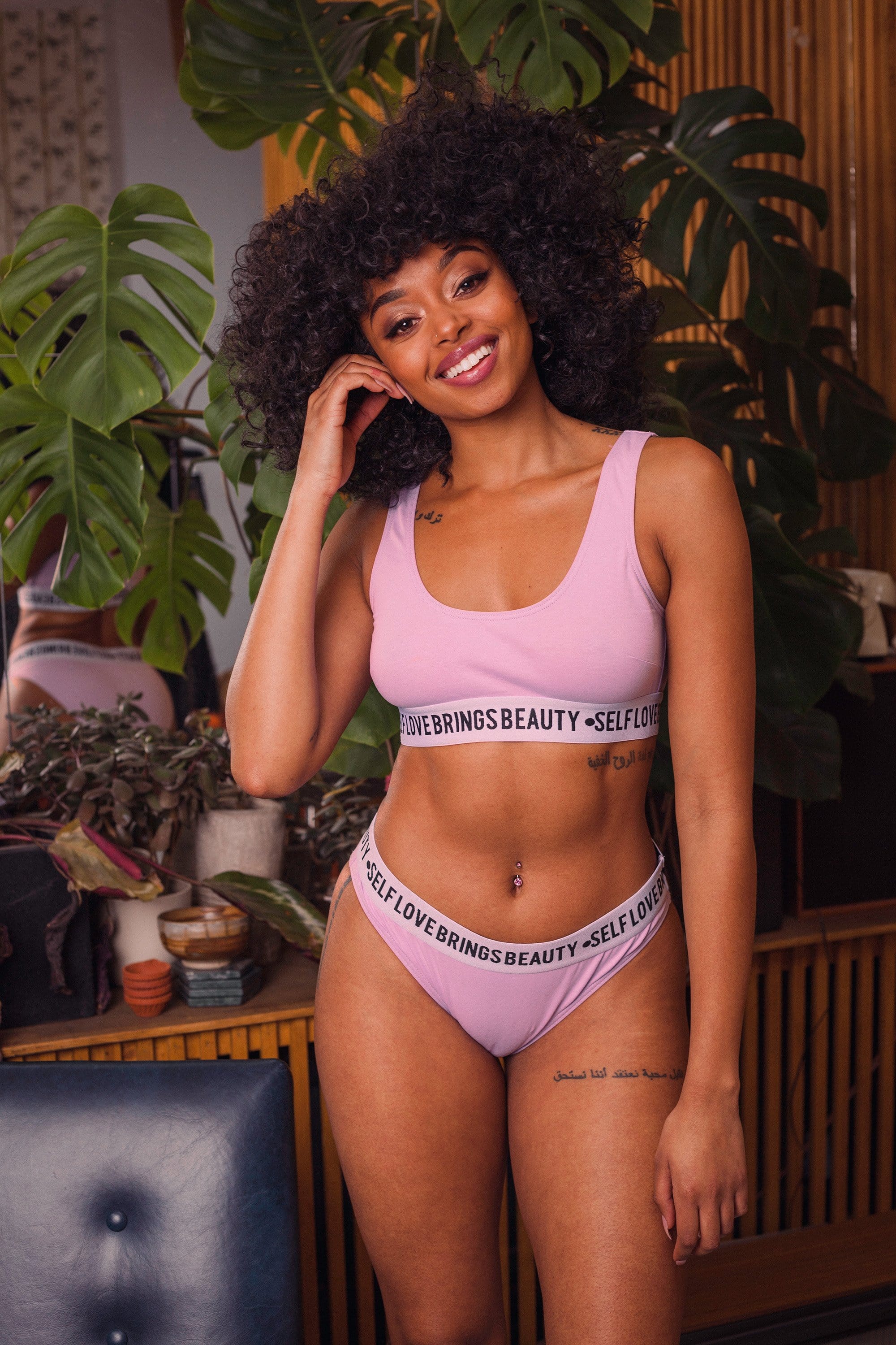 Felicity Hayward Self Love Lilac Crop Top - Image 4