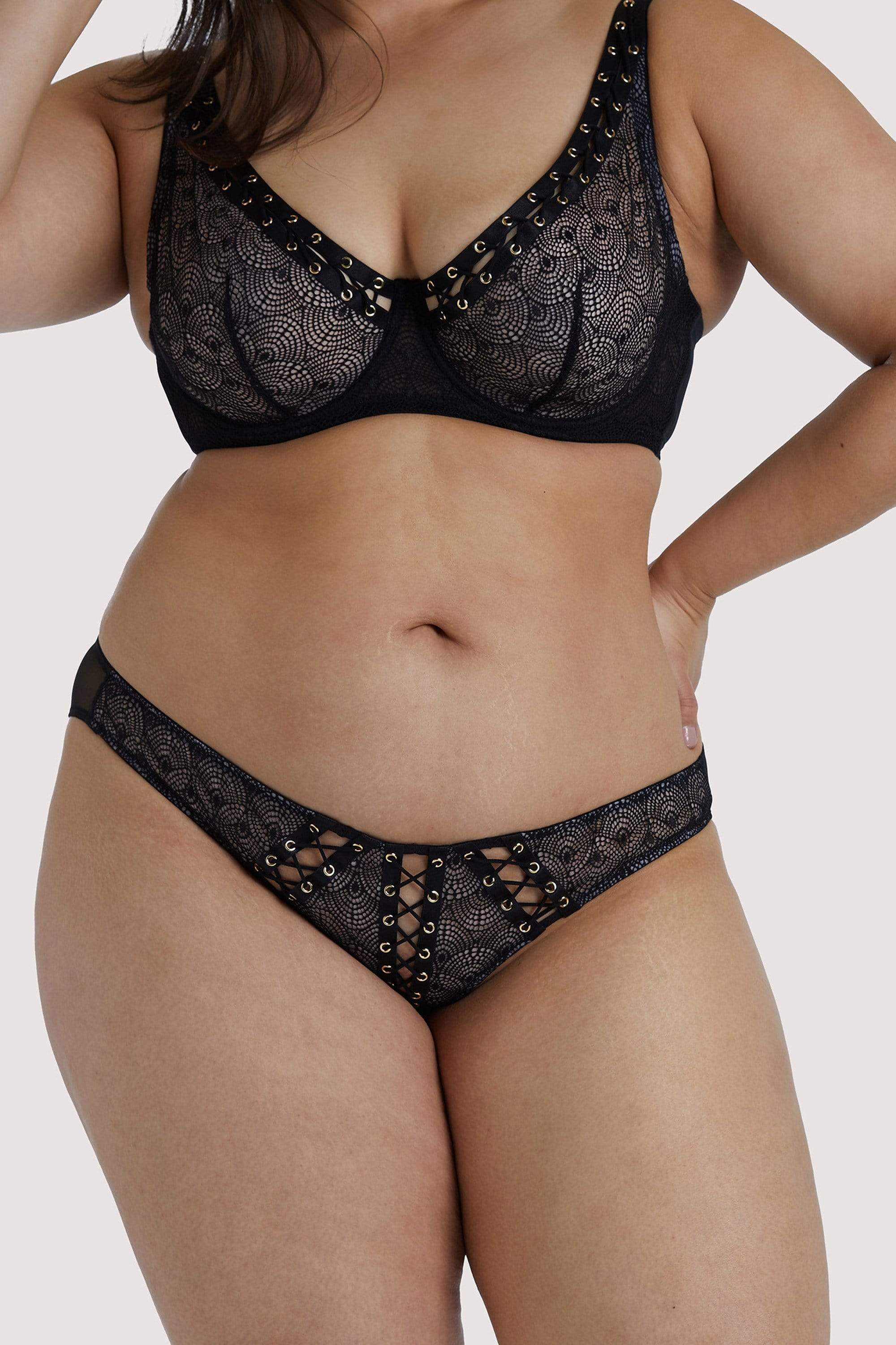 Florence Lattice Brazillian Brief - Image 5