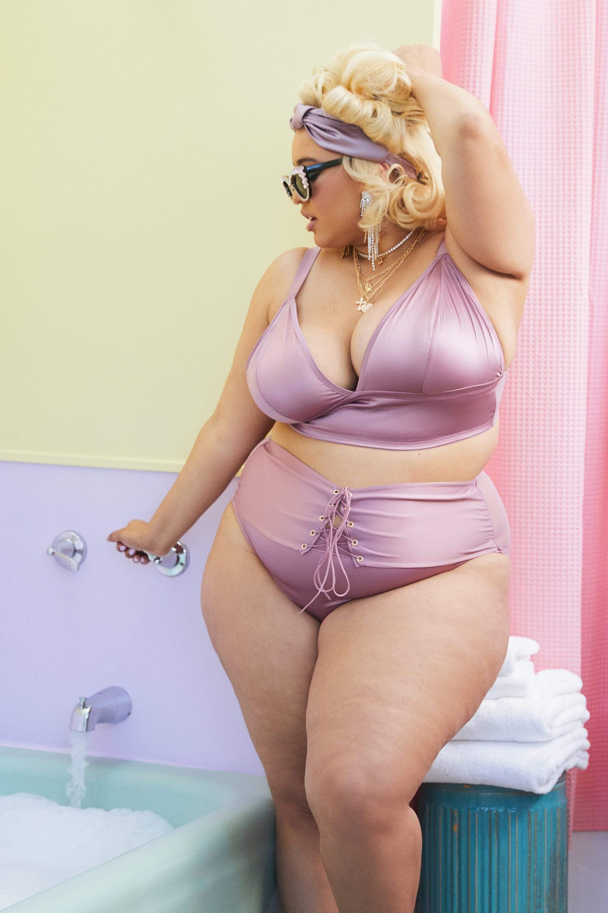 Gabi Fresh Eagan Blush Satin Bralette - Image 6