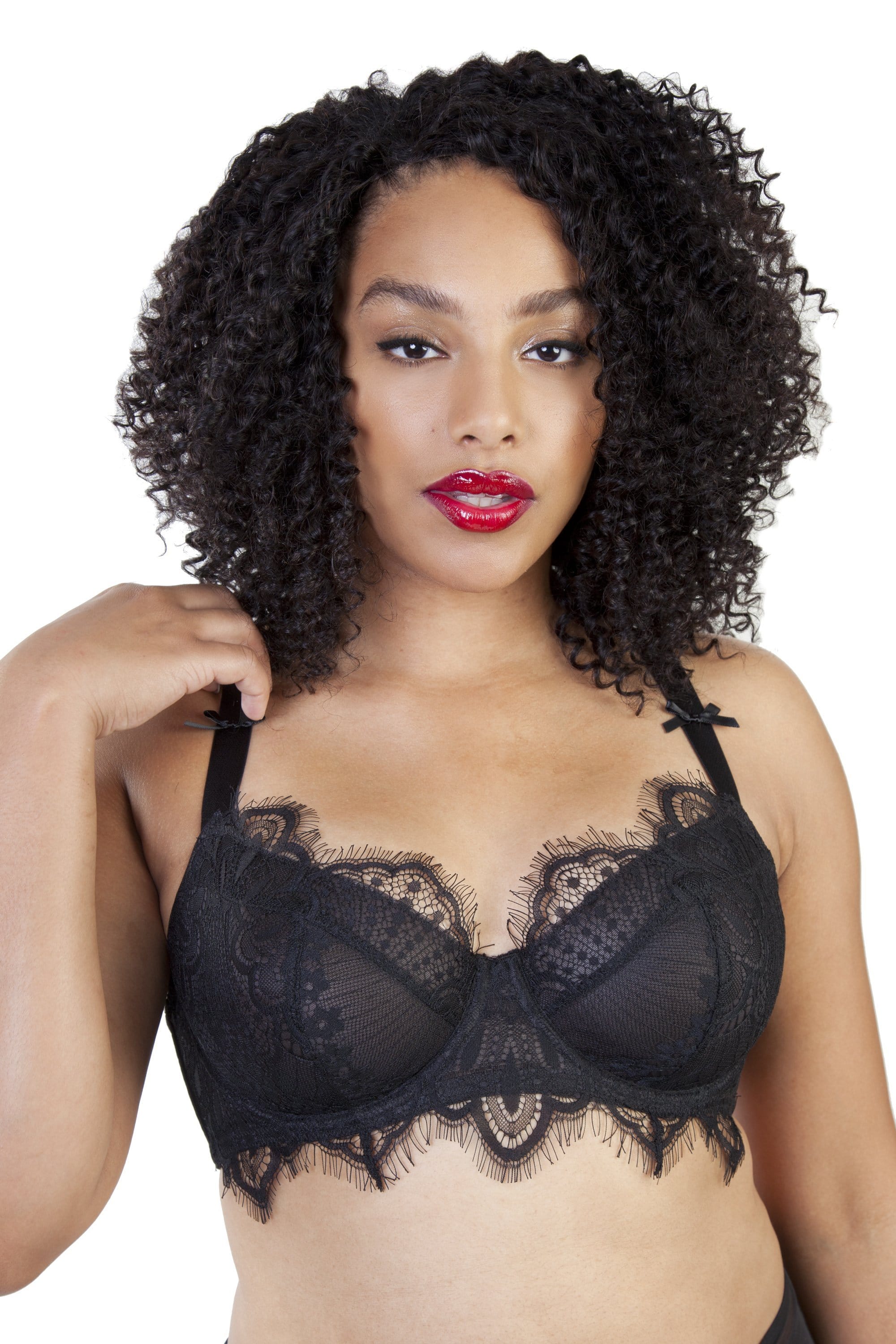 Gabi Fresh Holly Black Mesh & Lace Bra - Image 2