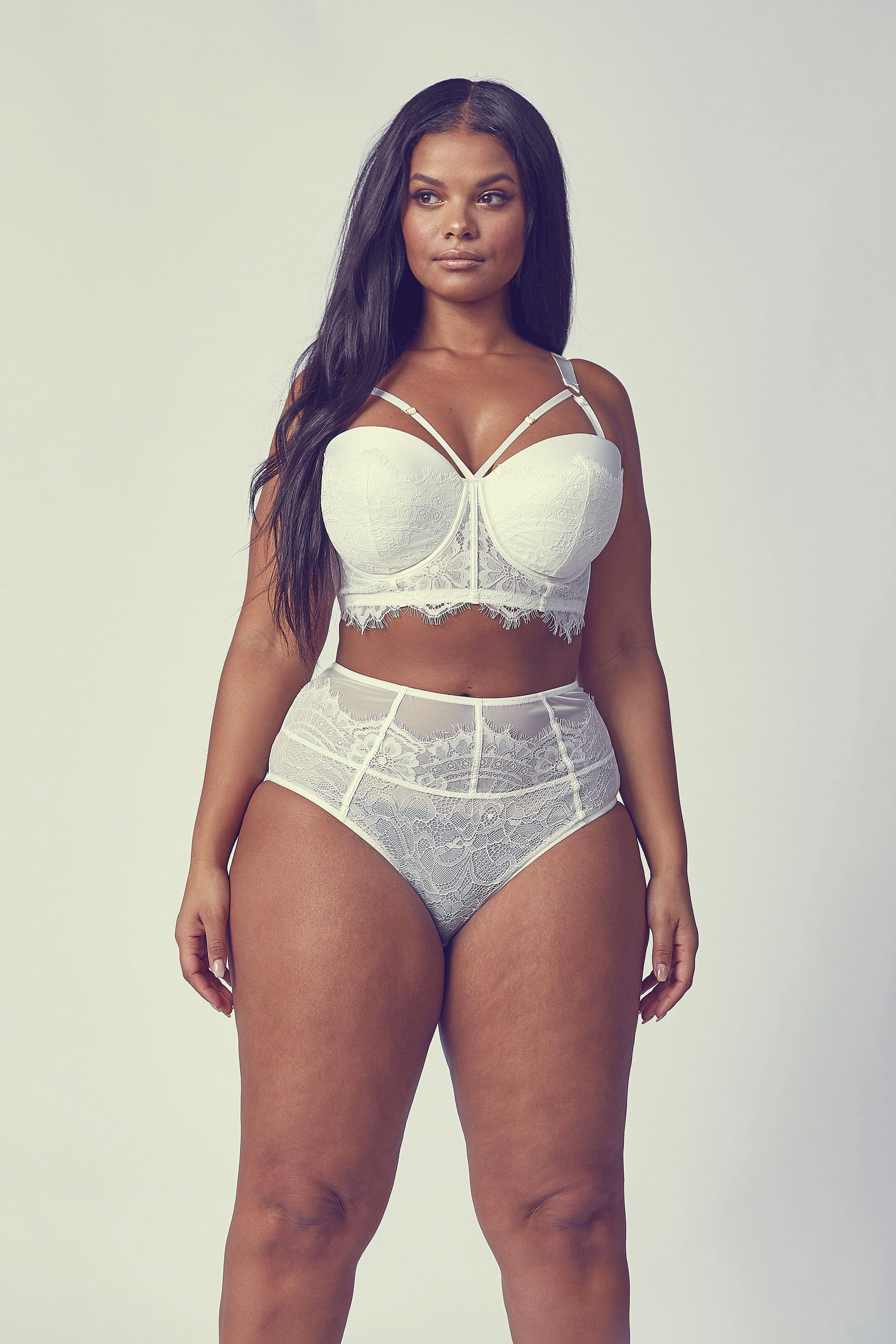 Bianca Ivory High Waist Brief