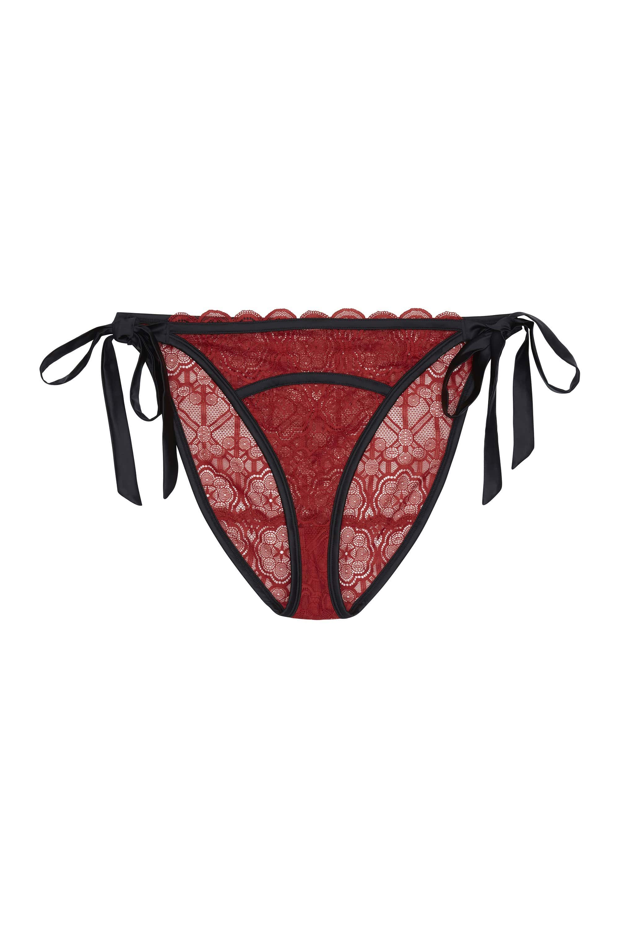Acacia Lace Tie sides brief with Bow - Image 3