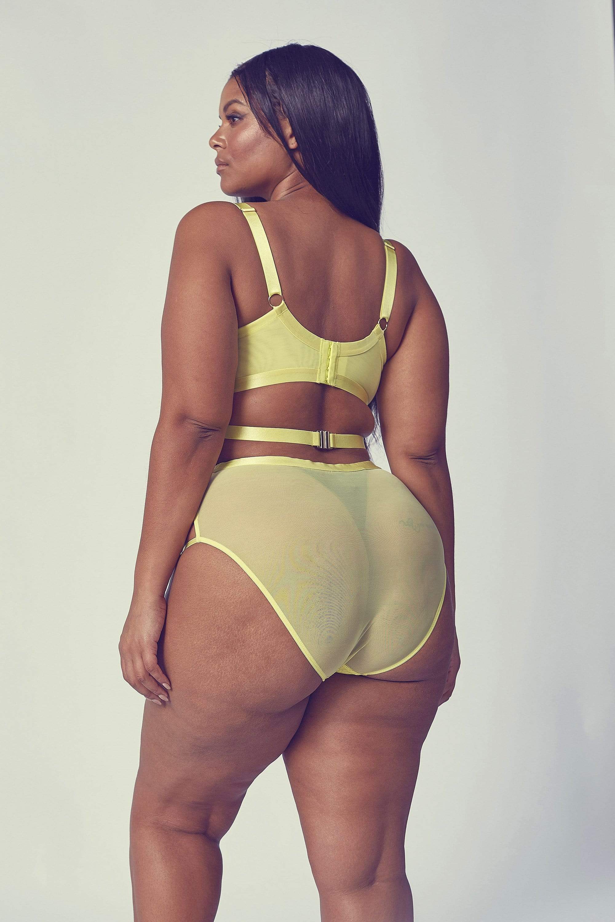 Devon Lime High Waist Brief - Image 2