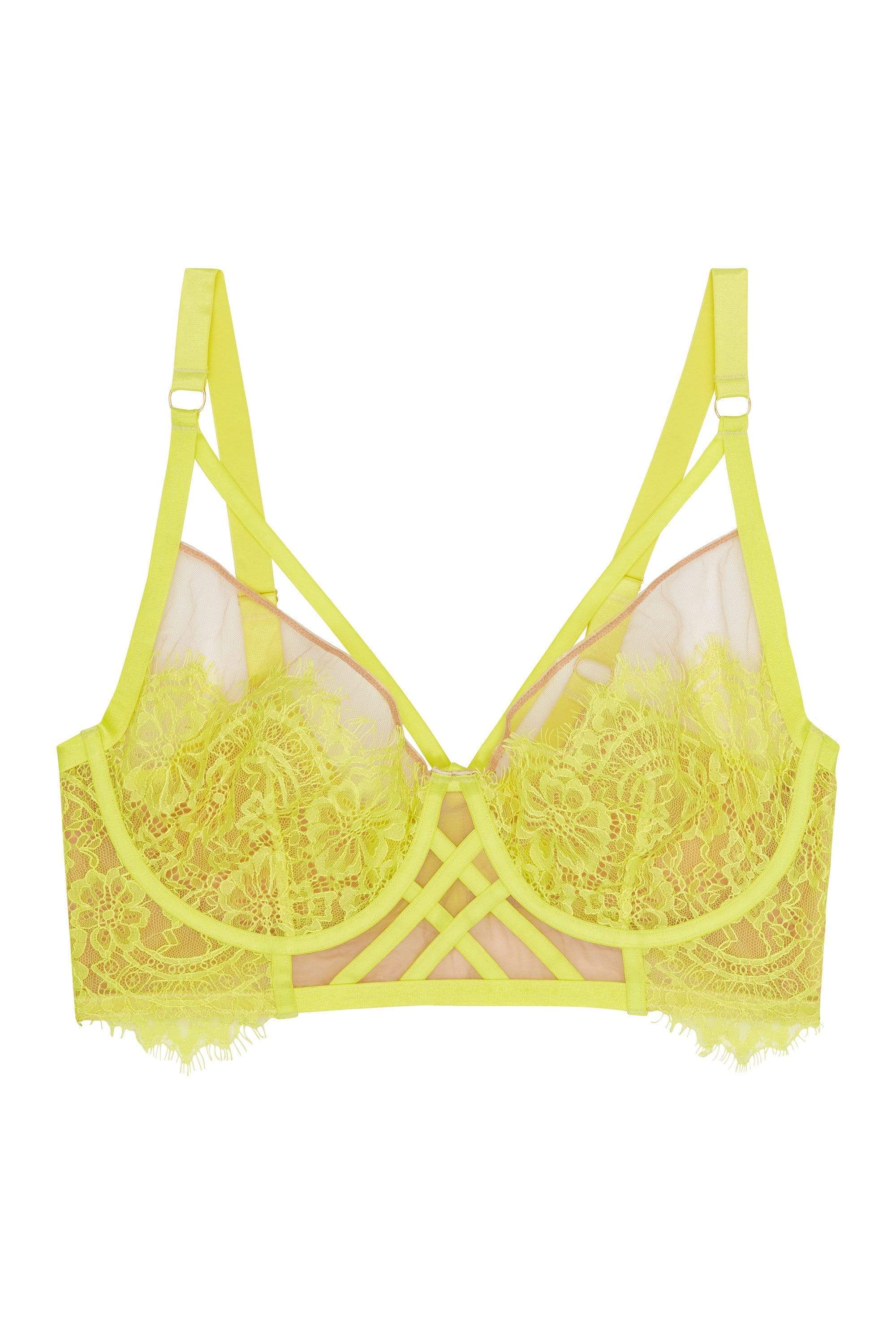 Gabi Fresh Kinsley Neon Lace Bra - Image 3