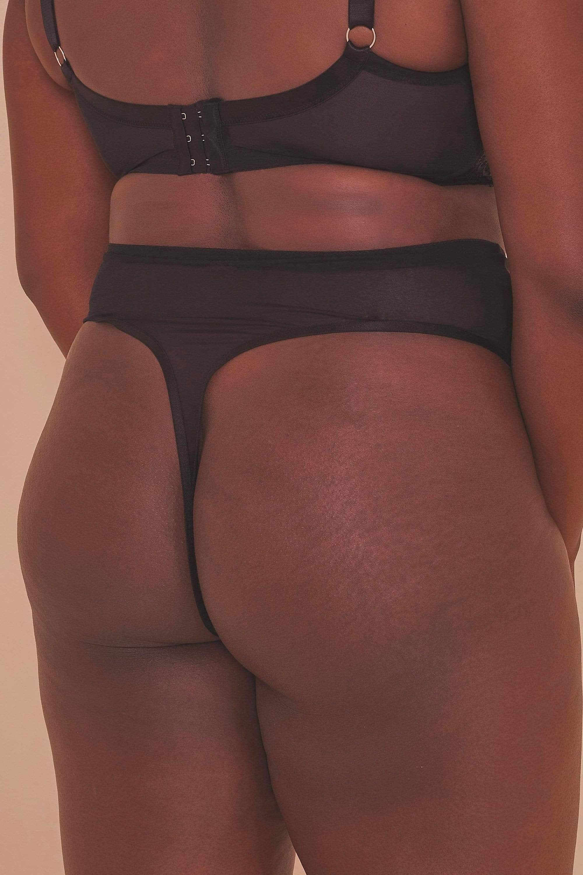 Leandra Strapped Up High Waist Knicker - Image 3