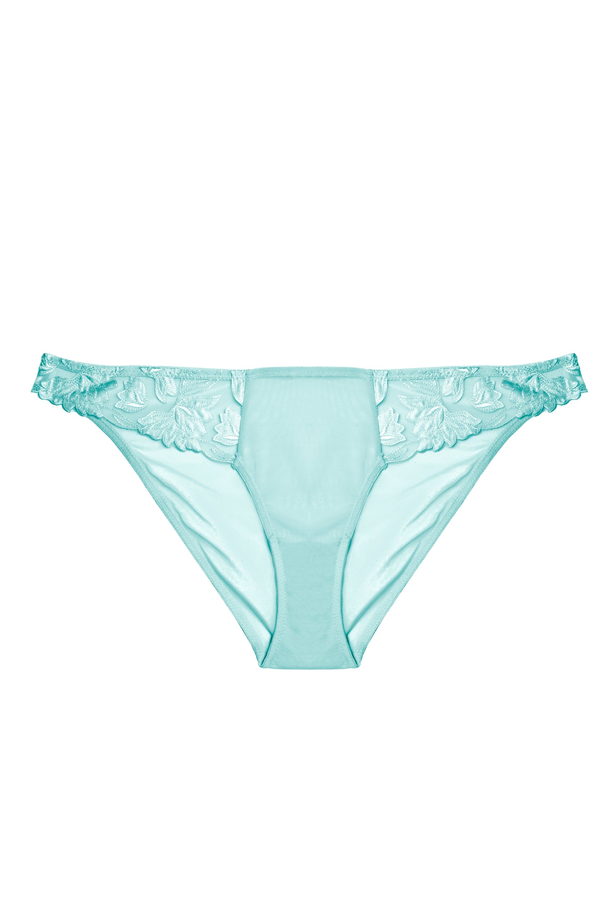 Harriet Blue Strappy Mesh with Ring Detail Brief - Image 5