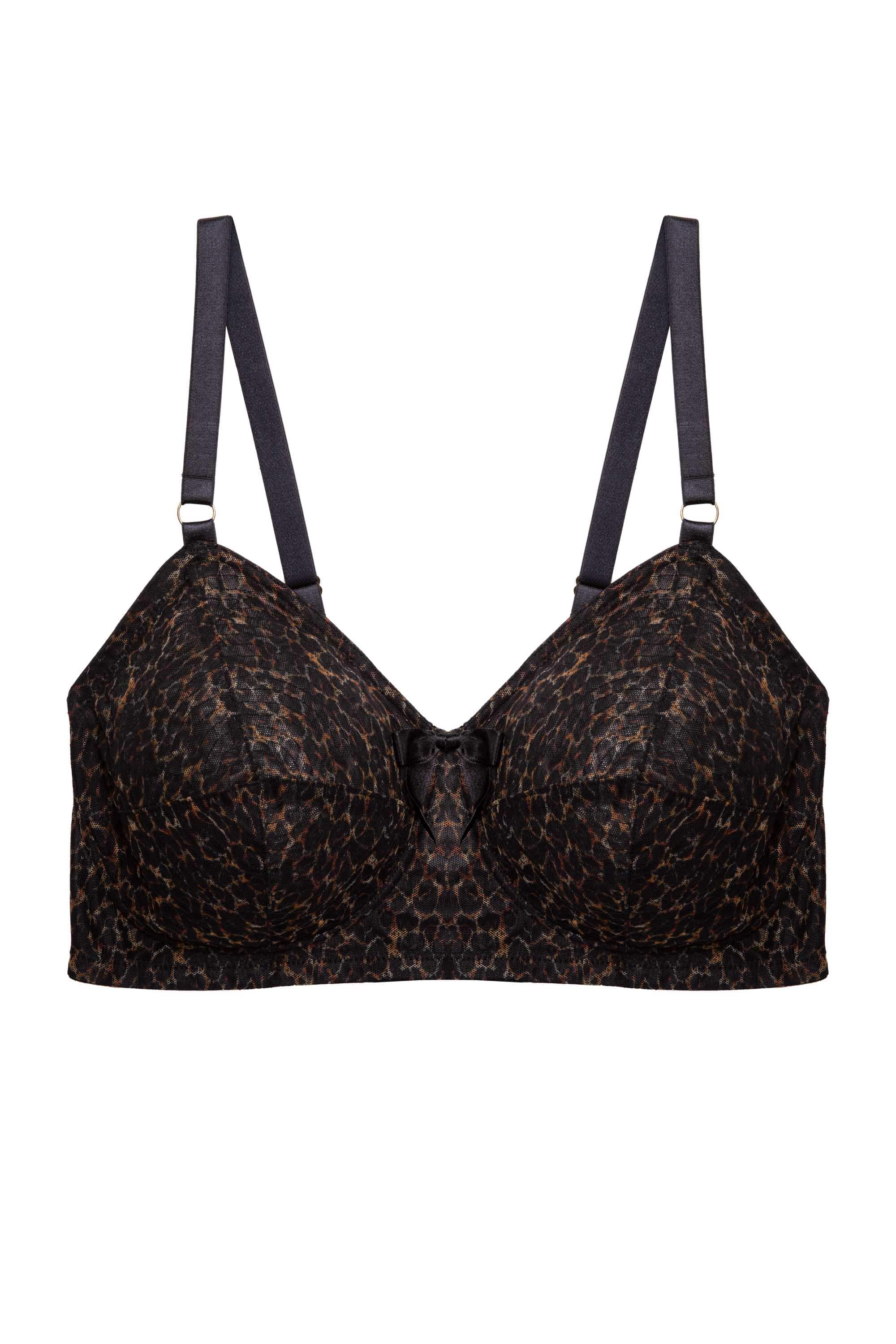 Hazel Leopard Print Bullet Bra - Image 7