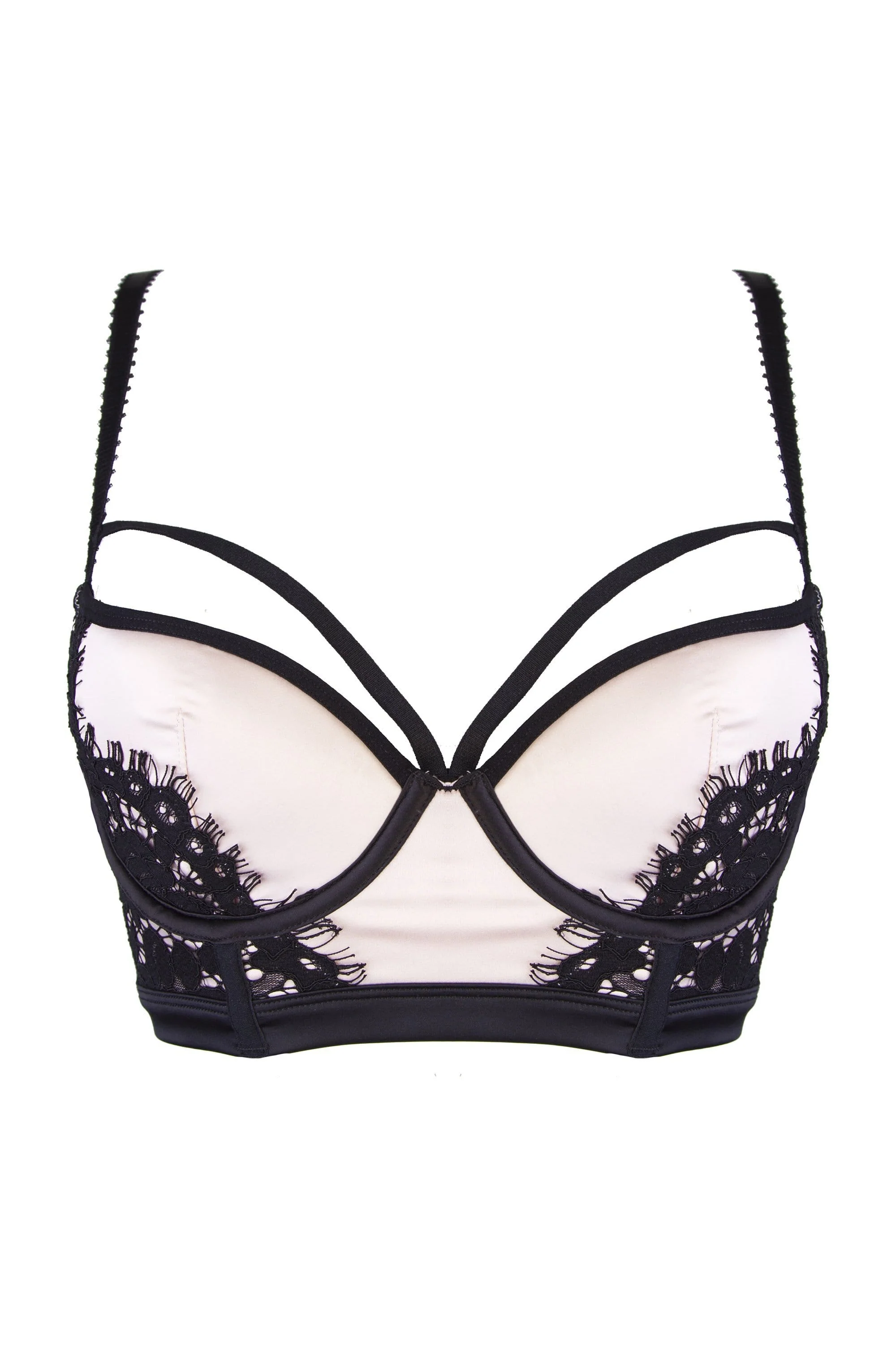 Hedy Textured Lace Plunge Bra A-D Cups - Image 2