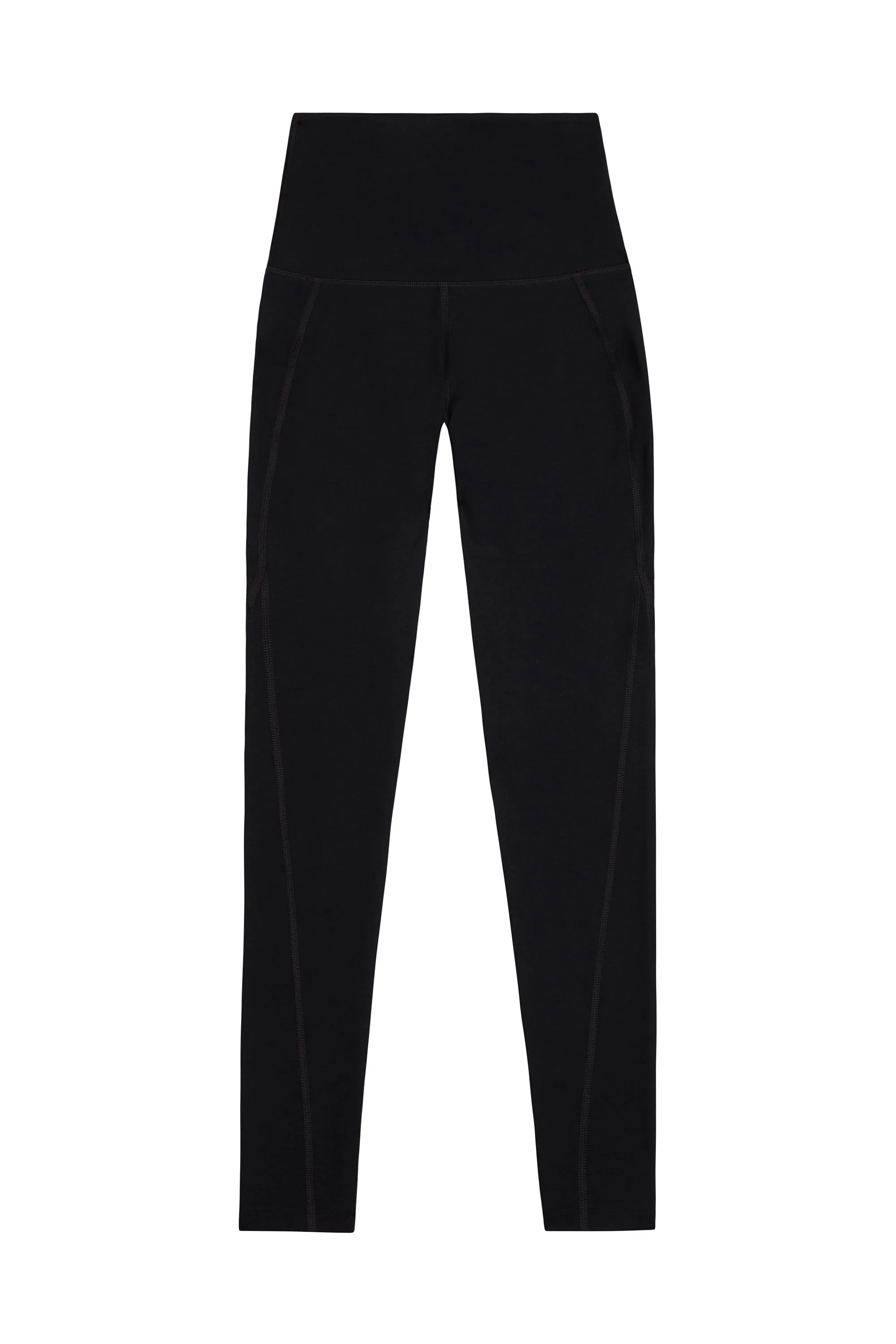 High Waist Leggings Black Curve - Image 3