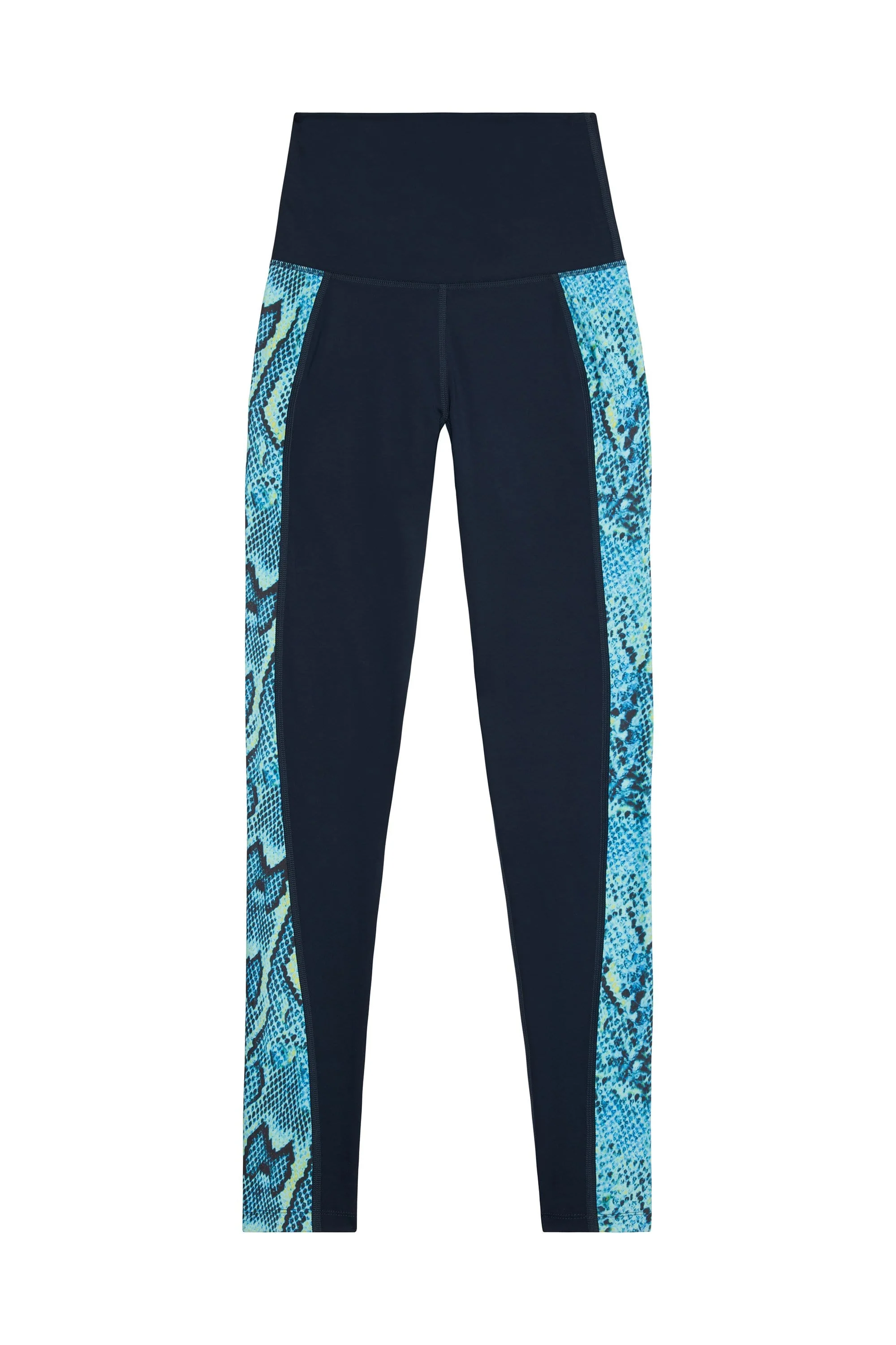 High Waist Panelled Leggings Snake - Image 3