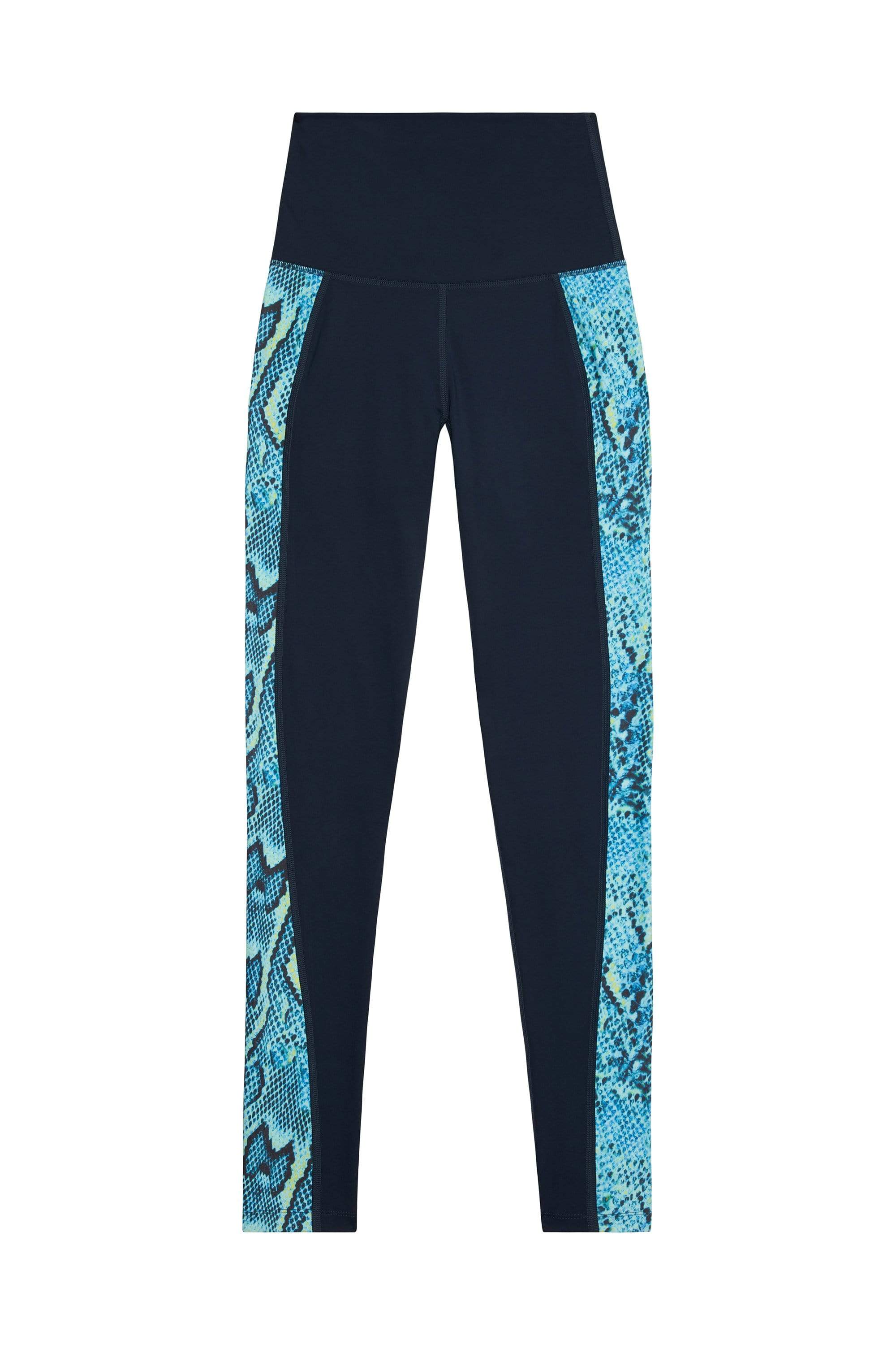 High Waist Panelled Leggings Snake Curve - Image 3