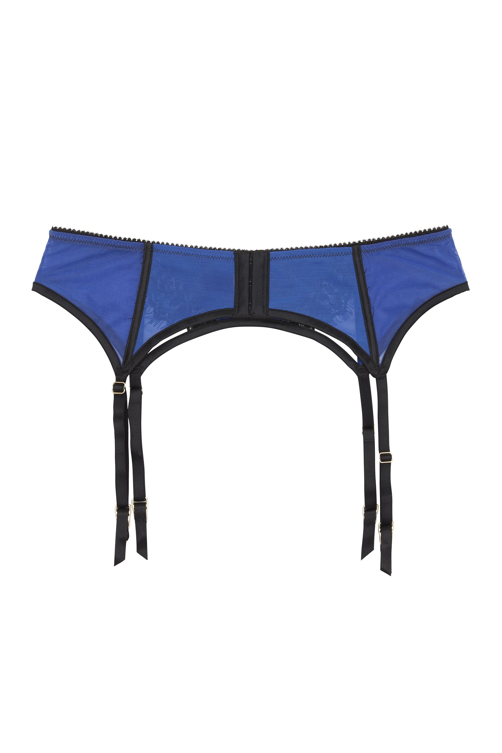 Indigo Lace Picot Suspender - Image 2