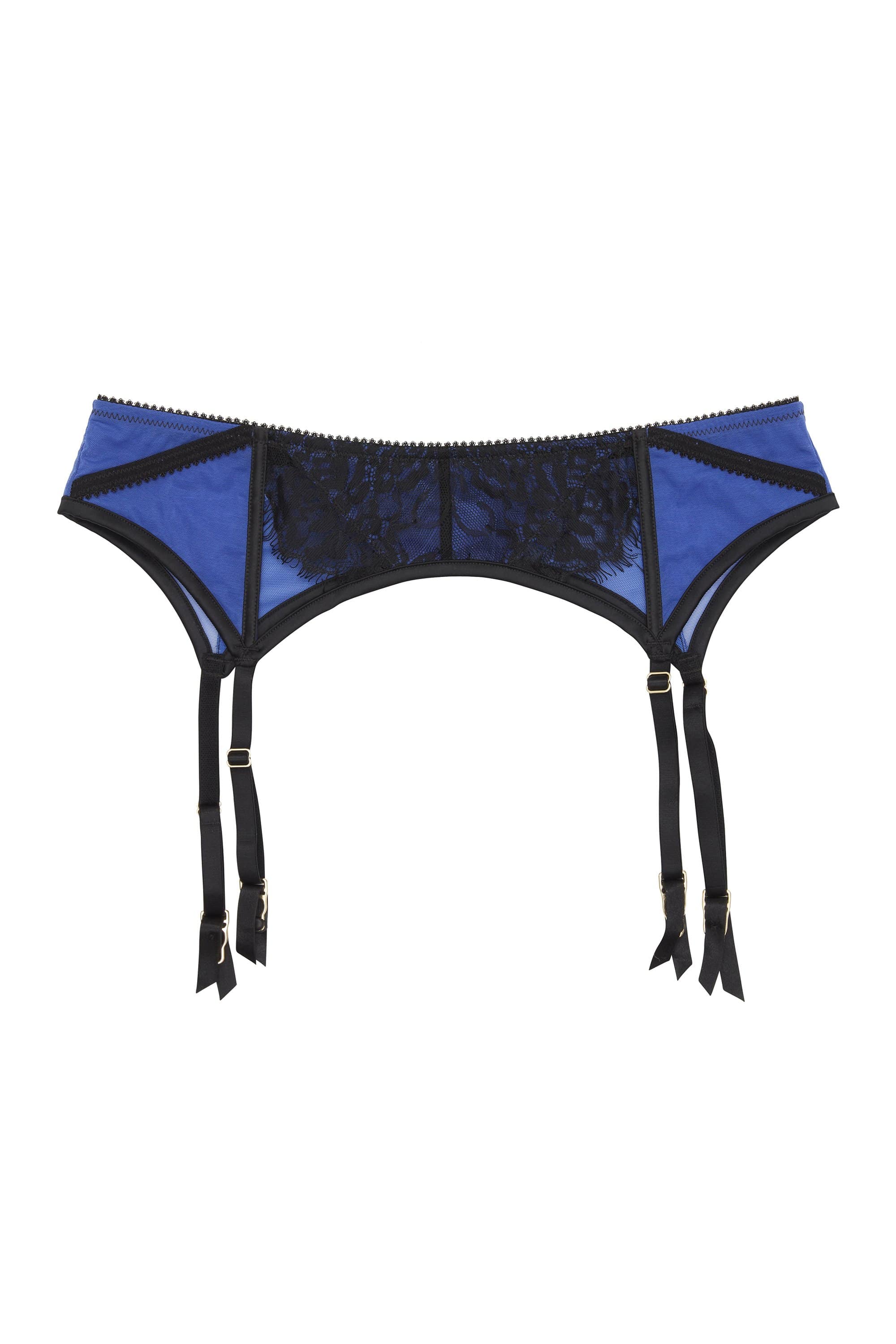 Indigo Lace Picot Suspender - Image 5