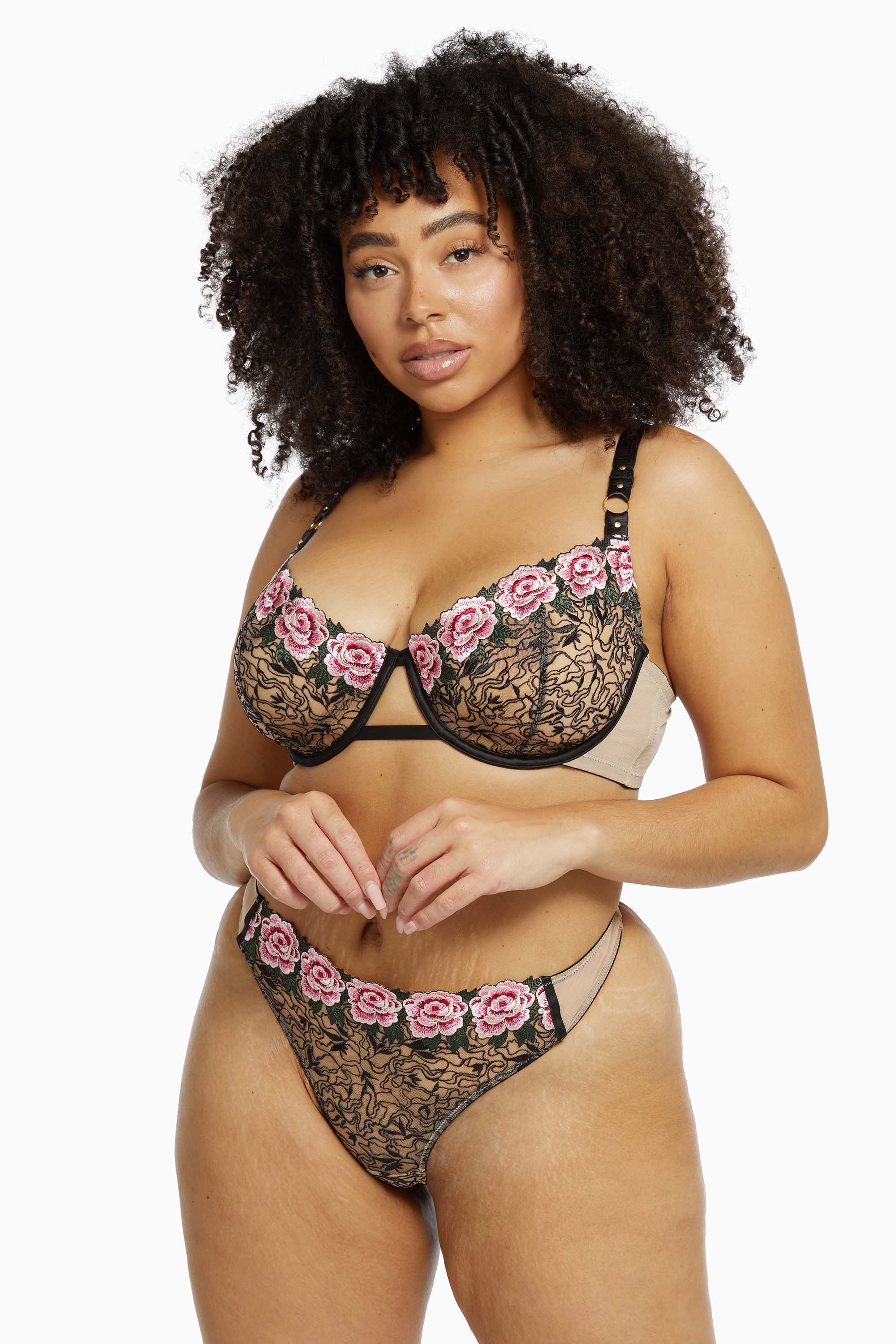 Katy Rose Embroidered Thong Core - Image 7