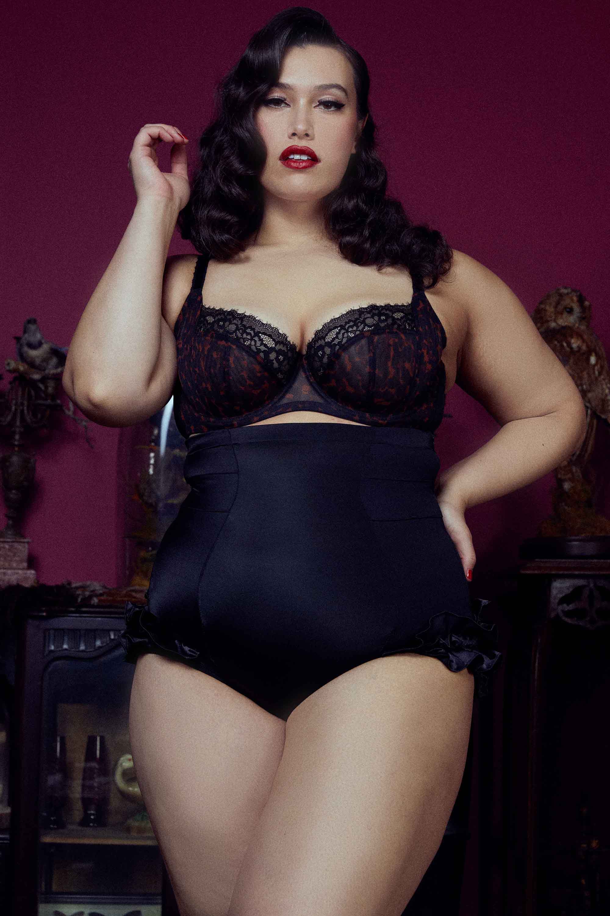 Retro Classics Rufflebutt High Waist Knicker - Image 5