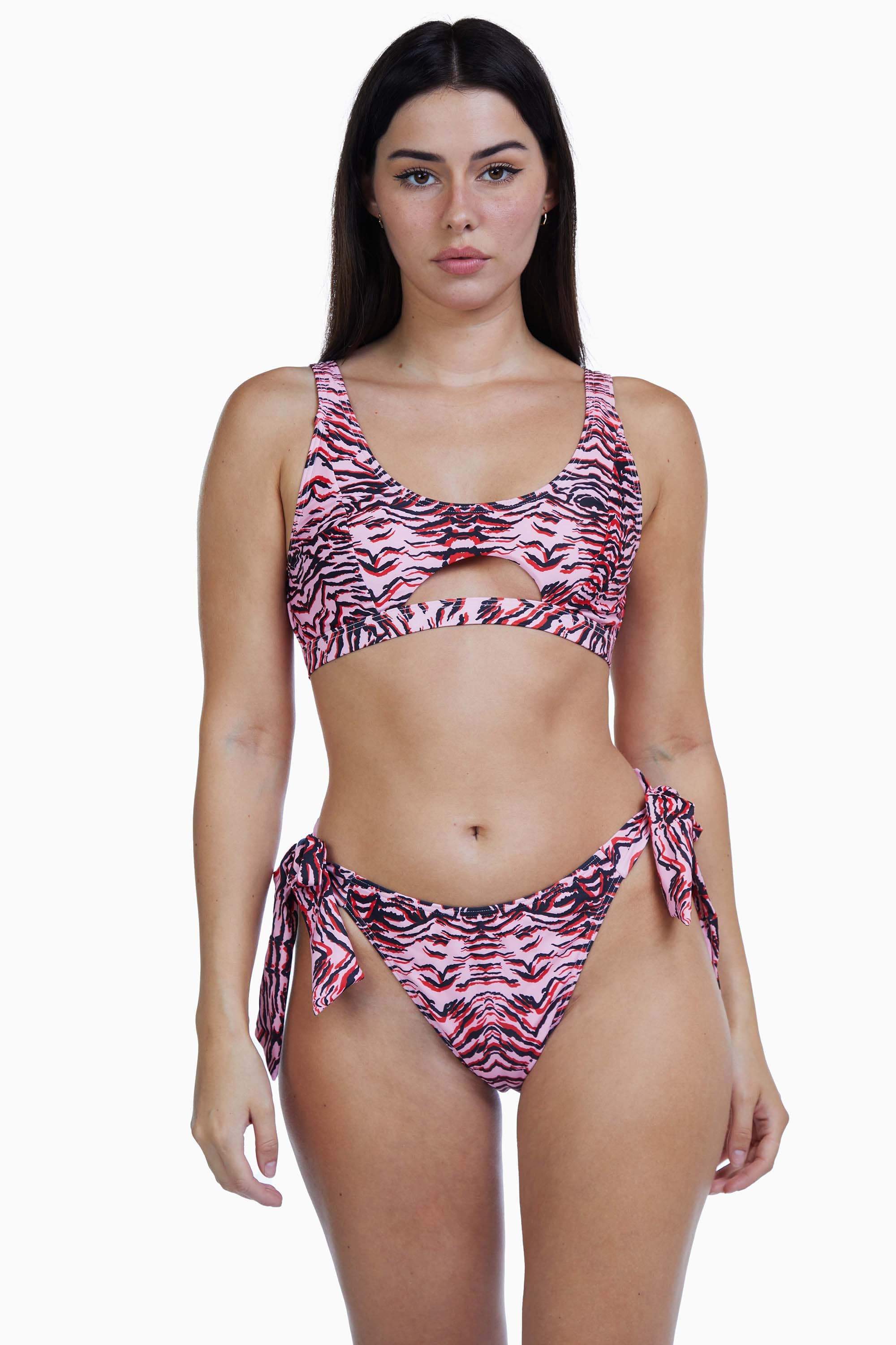 Crop Cut Out Bikini Top - Image 5