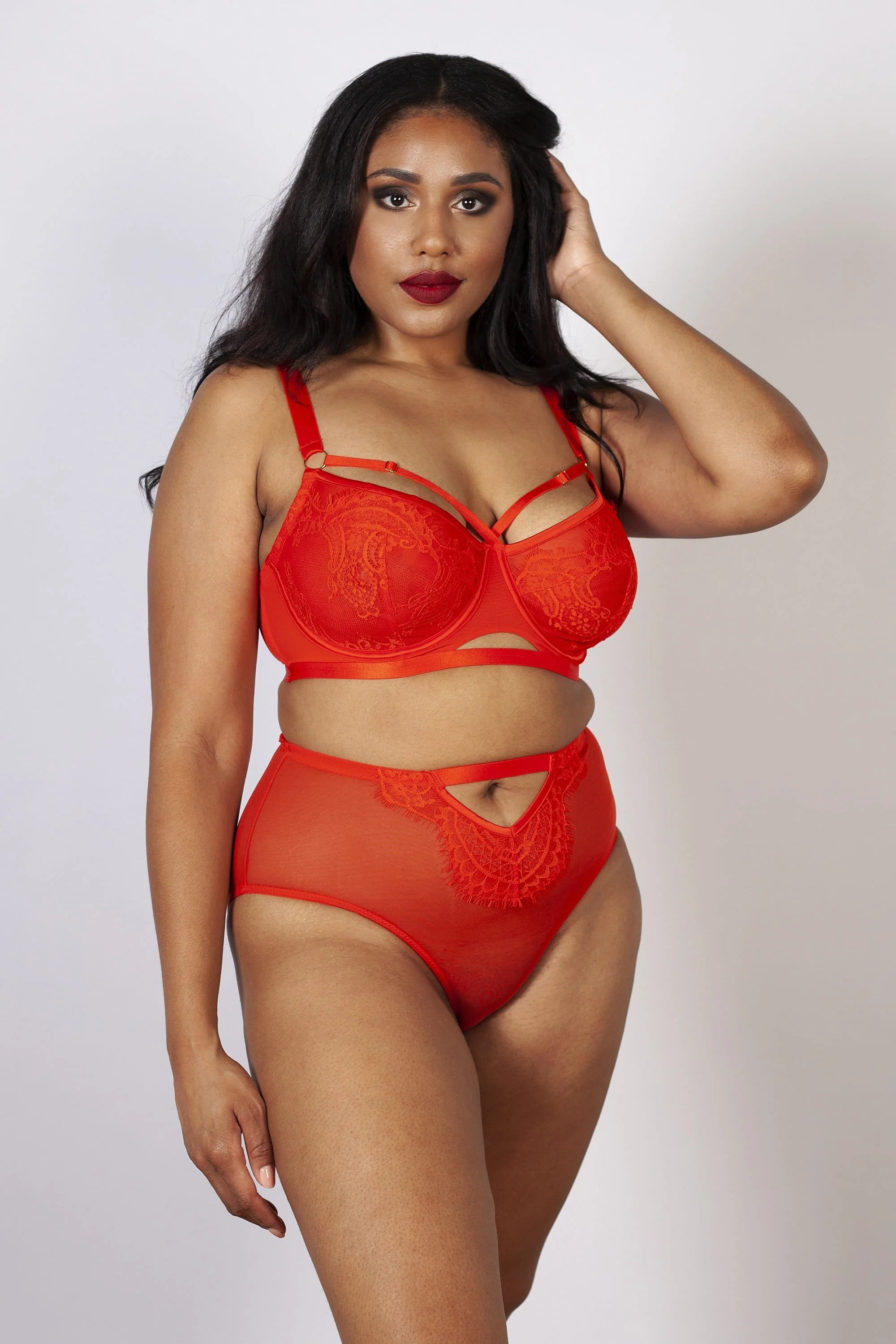 Gabi Fresh Lyla Flame Strappy Bra B - H - Image 3