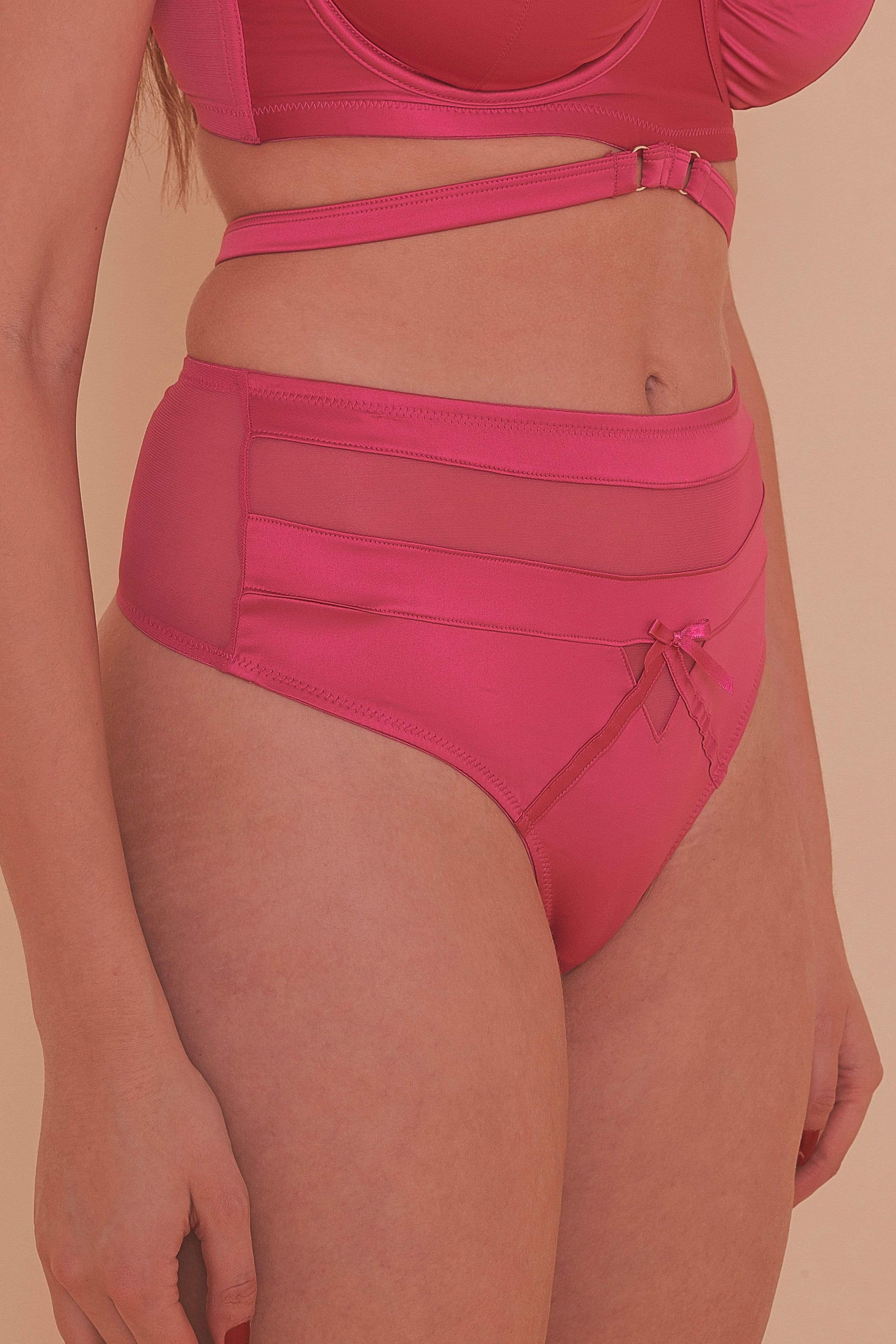 Madeleine Bondage Brief Core Hot Pink - Image 4