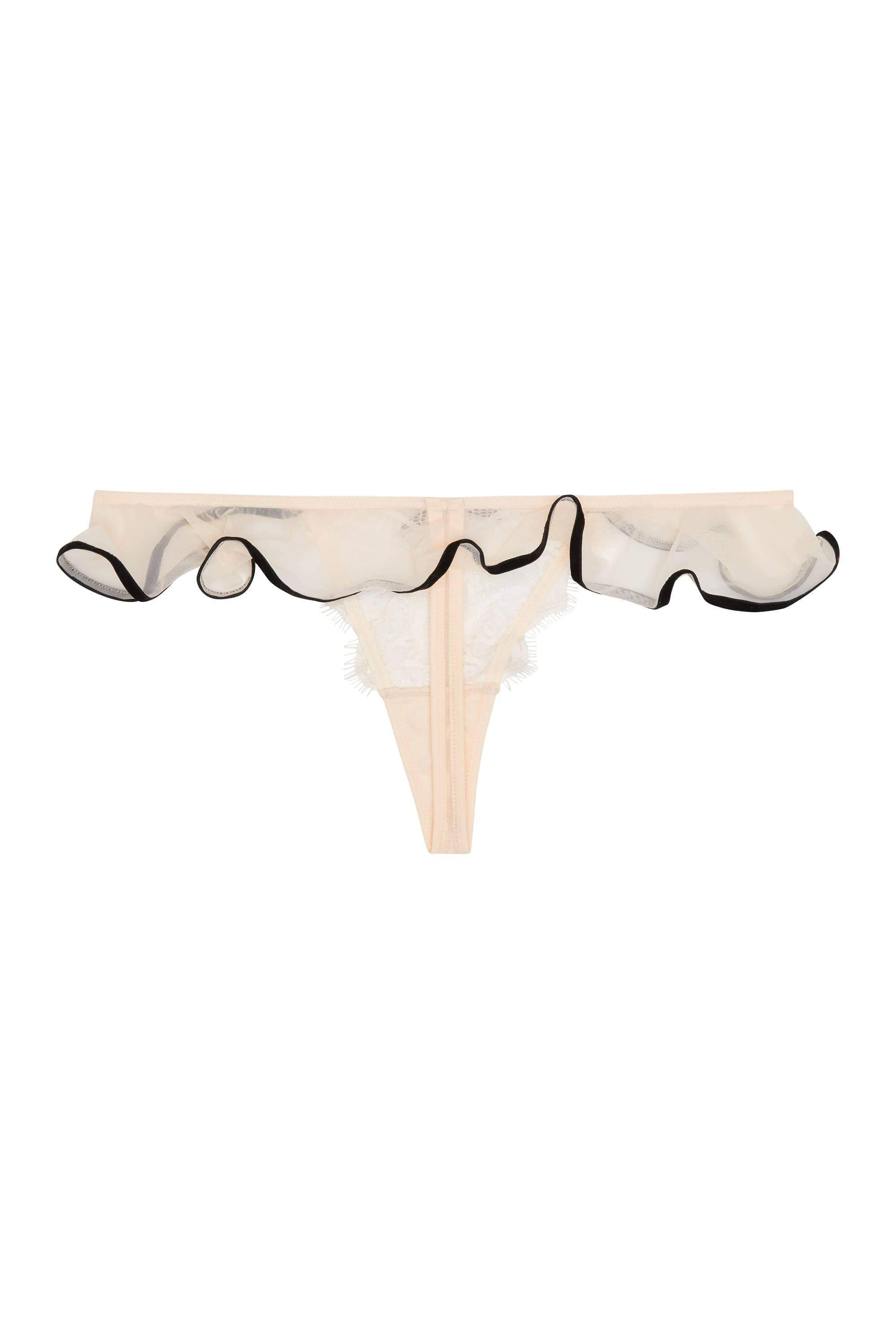 Monica Ribbon Slot Thong Peach Core - Image 7