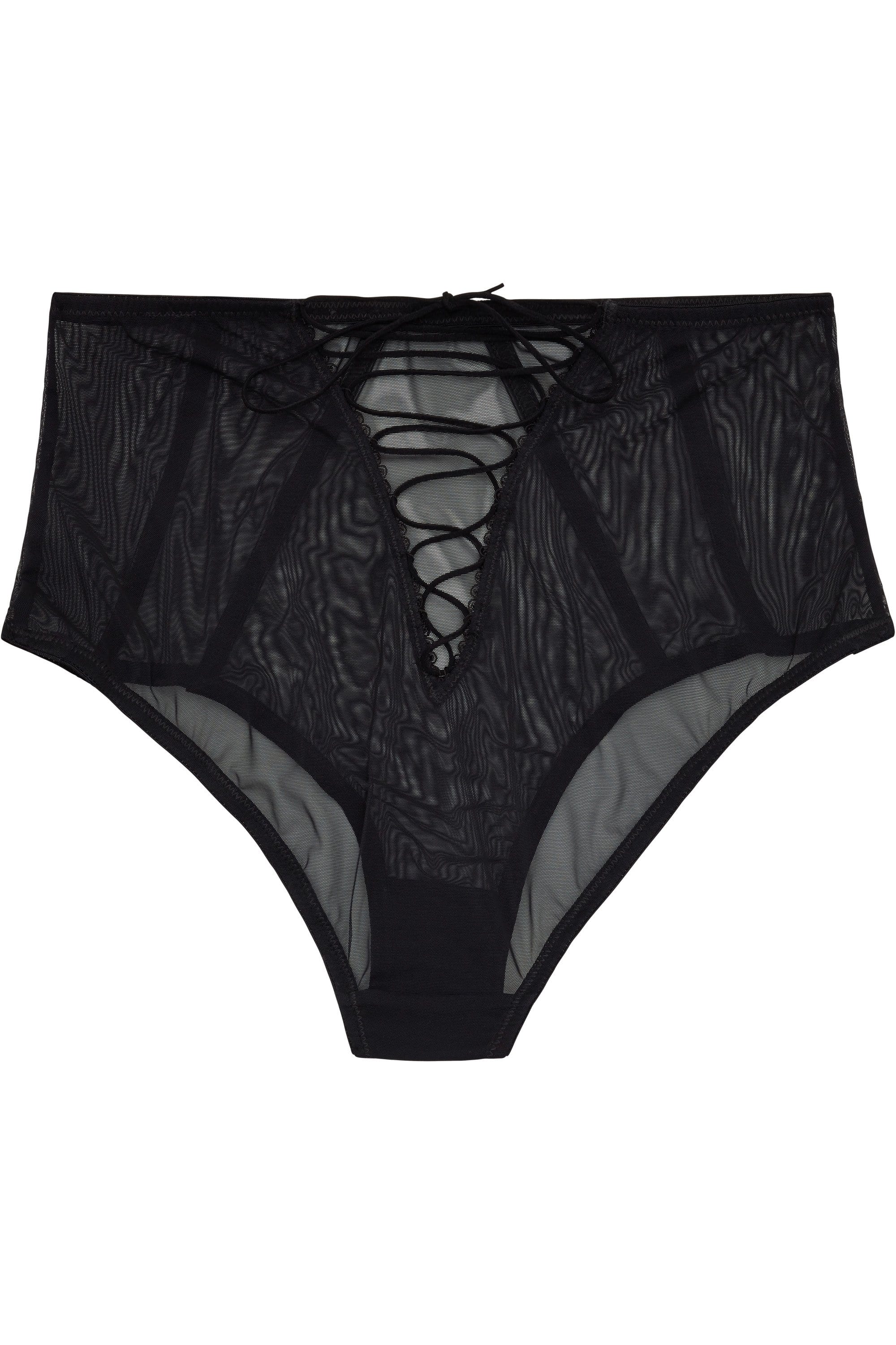 Peek & Beau Quinn Black leatherette HW Brief - Image 2