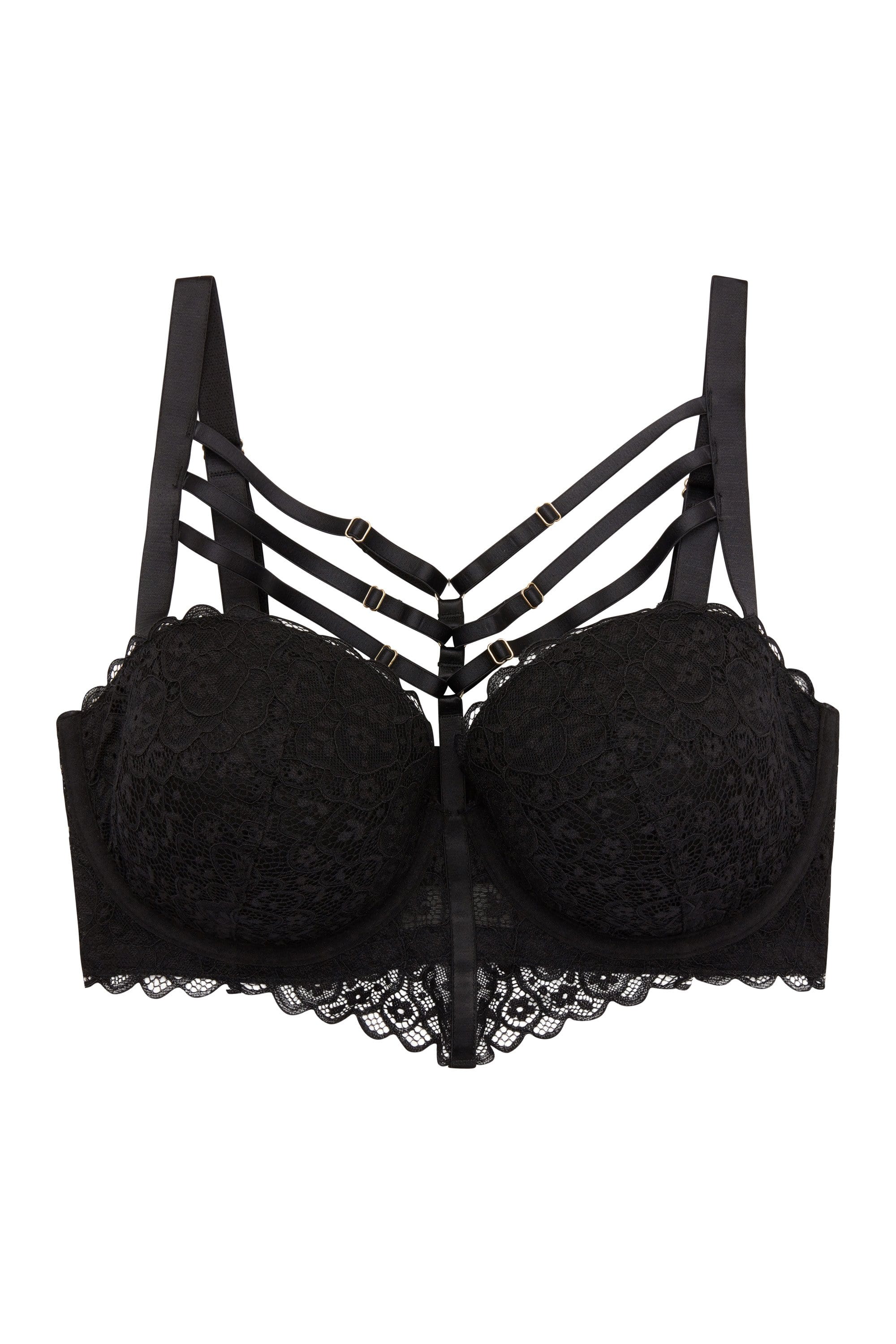 Peek & Beau Willa strappy detail lace FB bra DD - H - Image 2