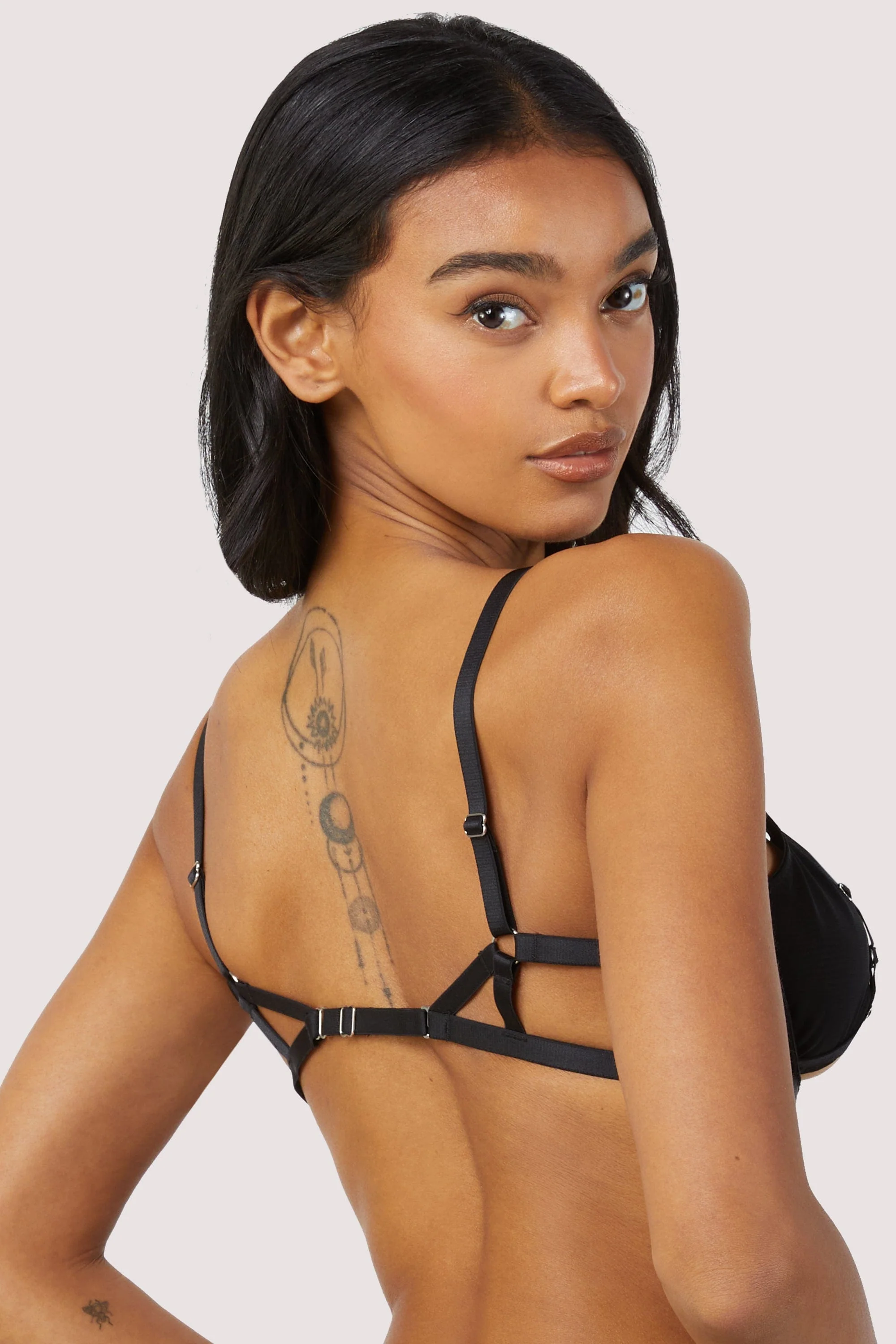 Penny Black Multi Strap Cut Out Mesh Bra - Image 6