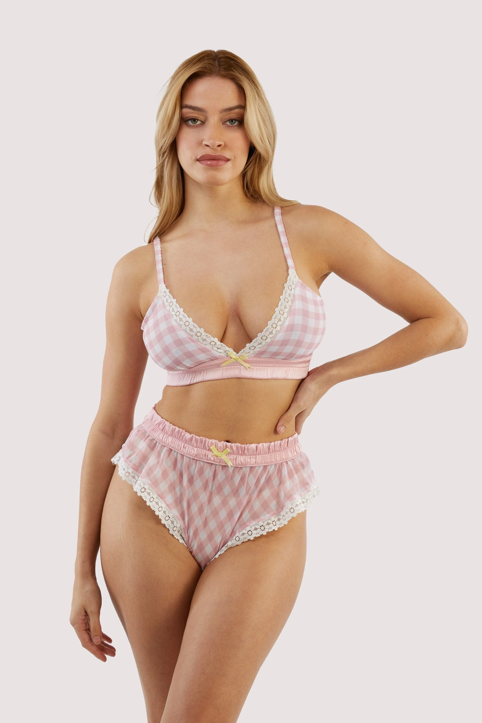 Pink Gingham Shorts - Image 5