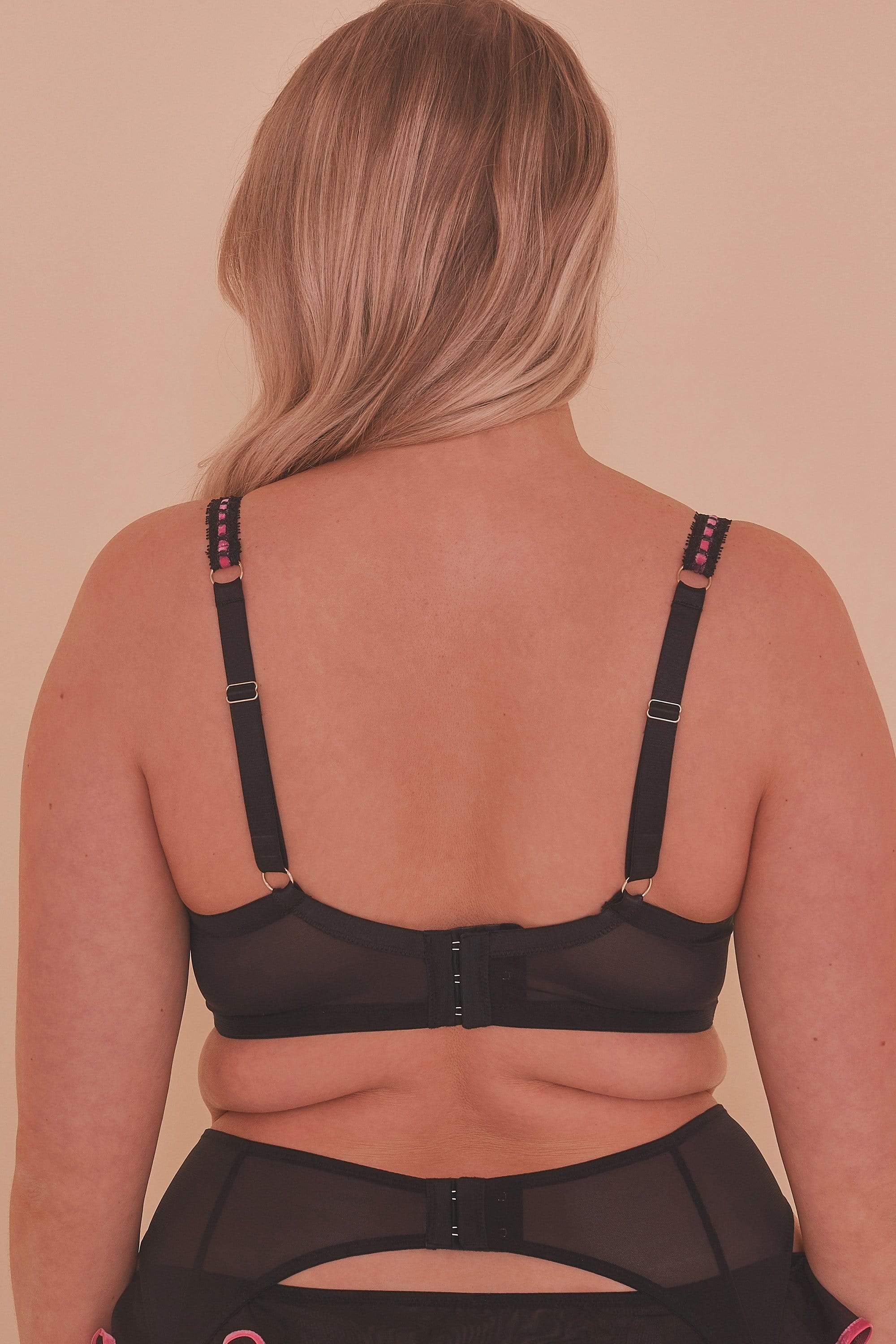 Monica Ribbon Slot Lace Bra - Image 20