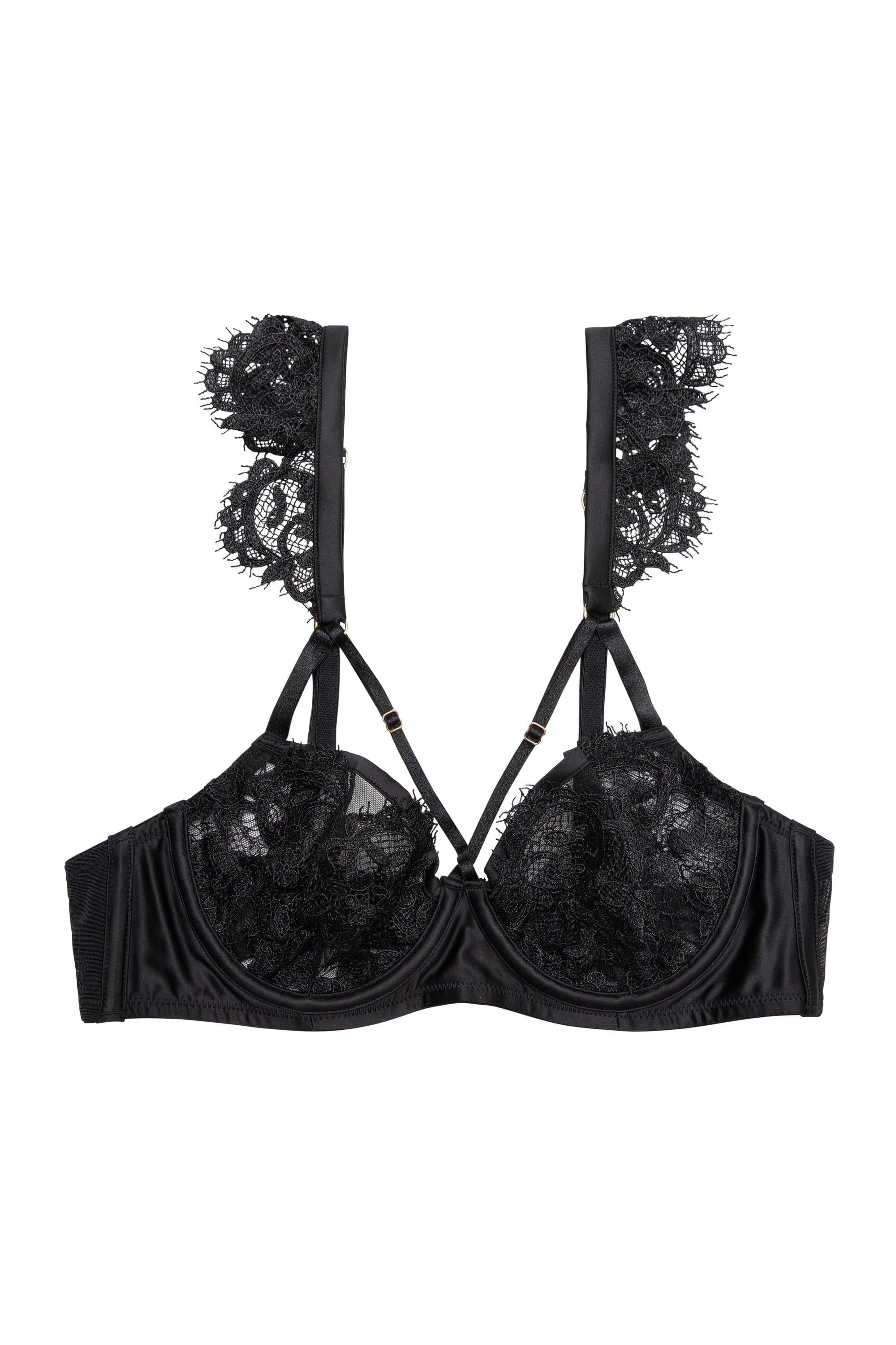 Anneliese Black Lace Bra - Image 4