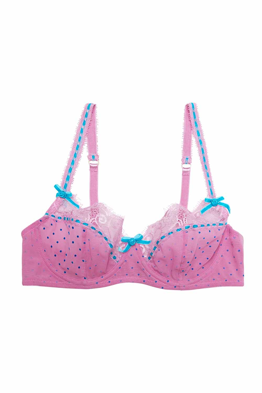 Sophia Pink High Apex Bra - Image 12