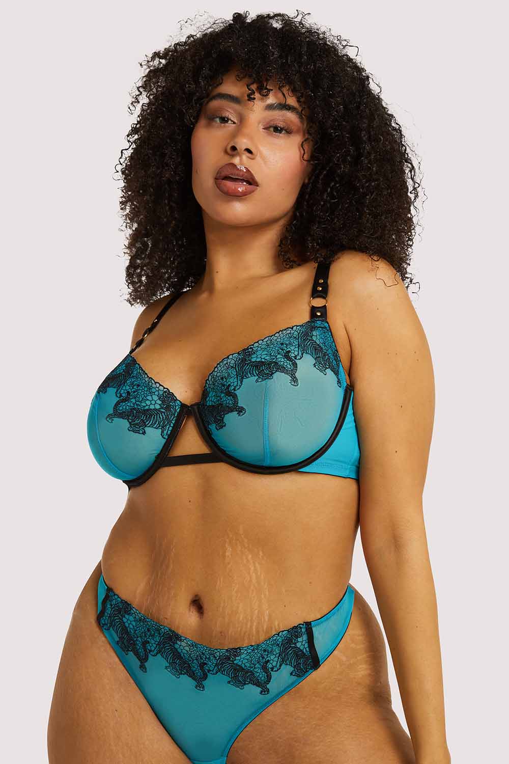 Tiger Blue Bra - Image 9