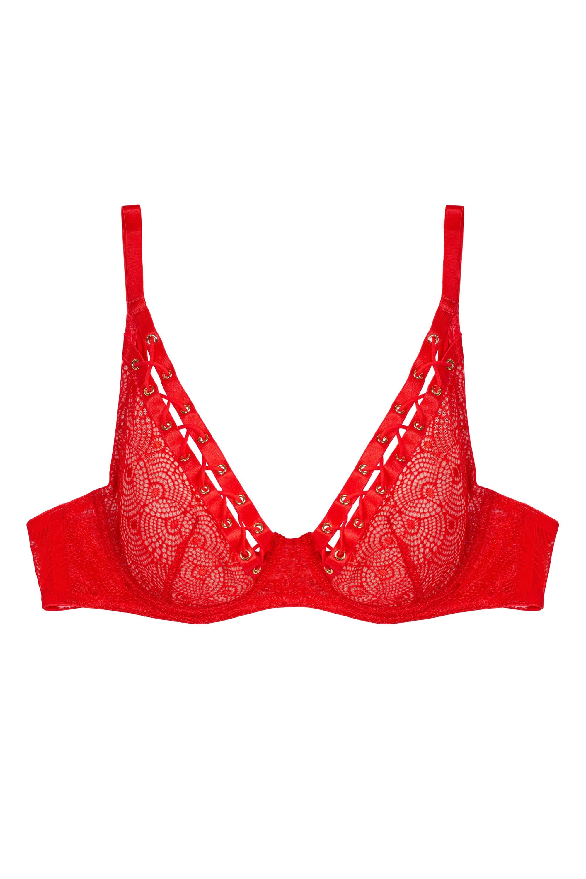 Florence Red High Apex Bra - Image 11