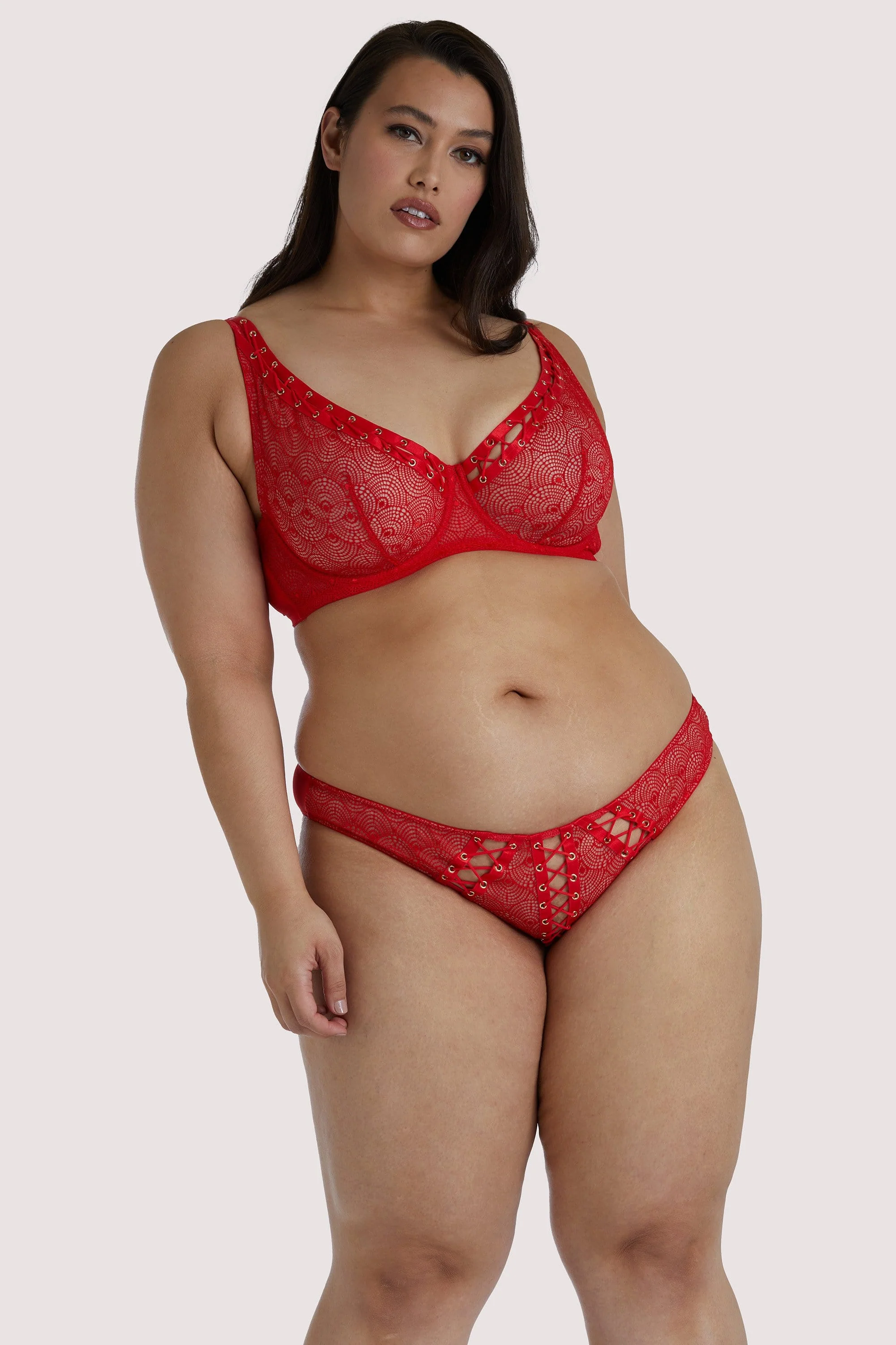 Florence Red High Apex Bra - Image 9