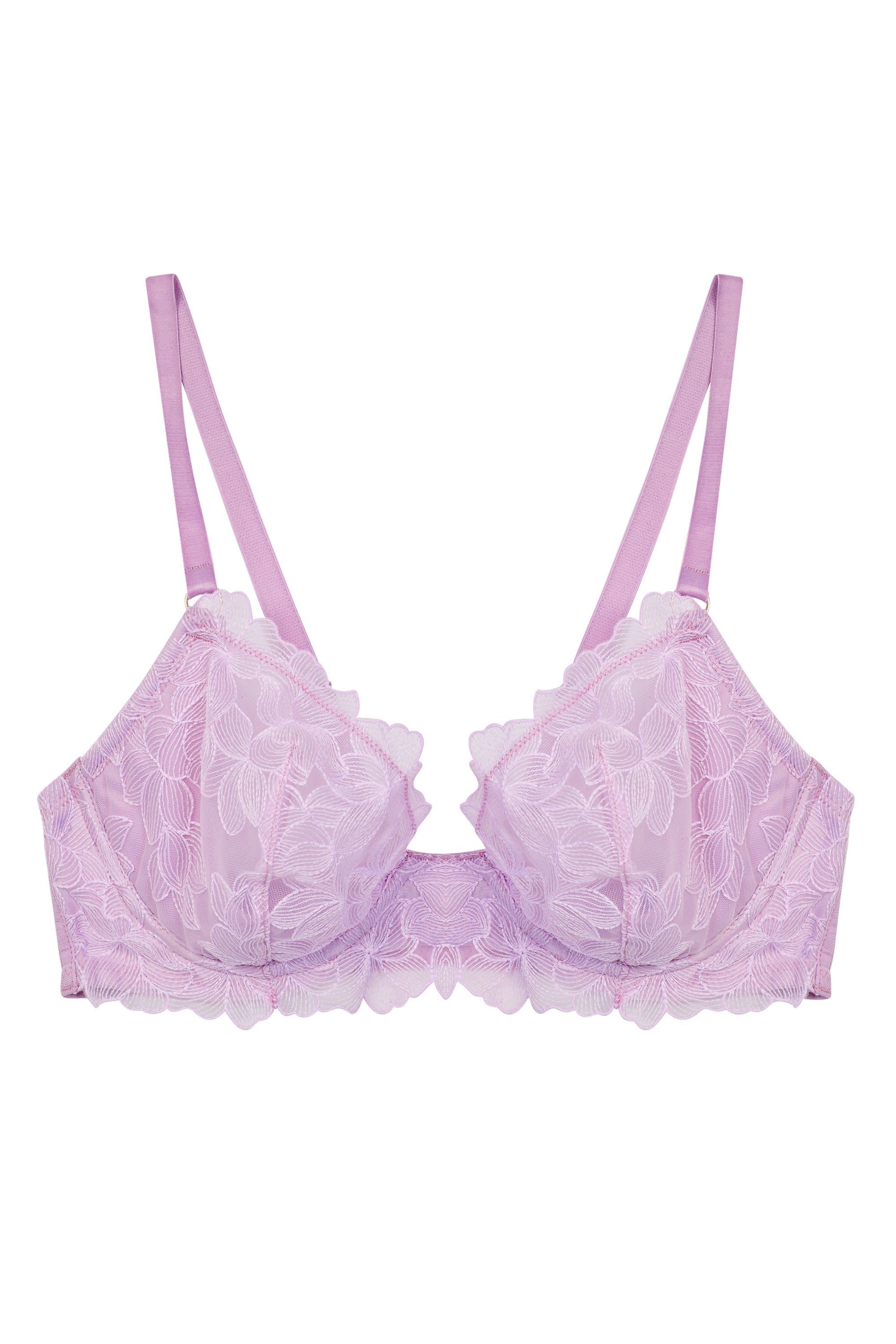 Lila Lilac Plunge Bra - Image 15