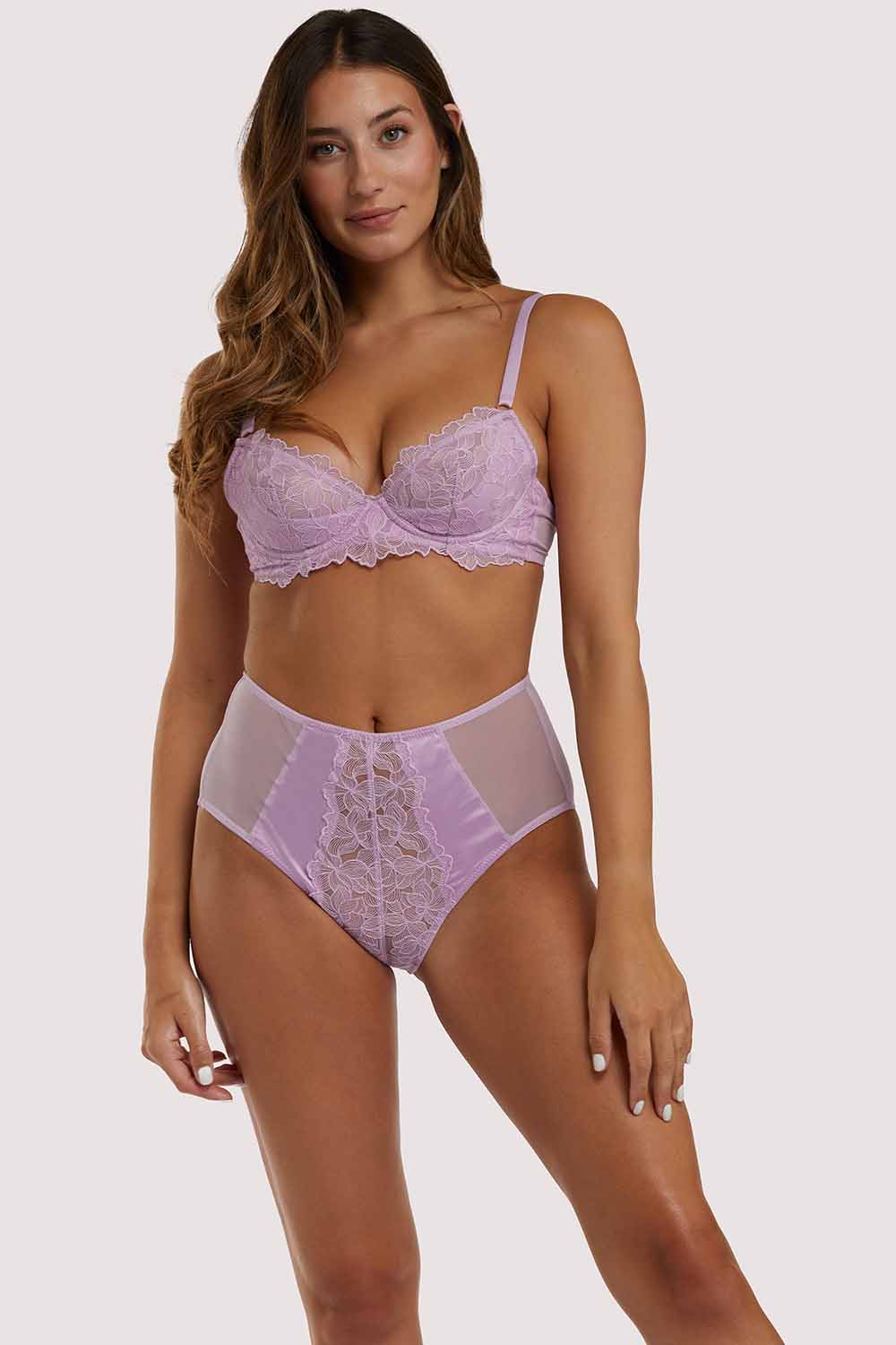 Lila Lilac Plunge Bra - Image 7