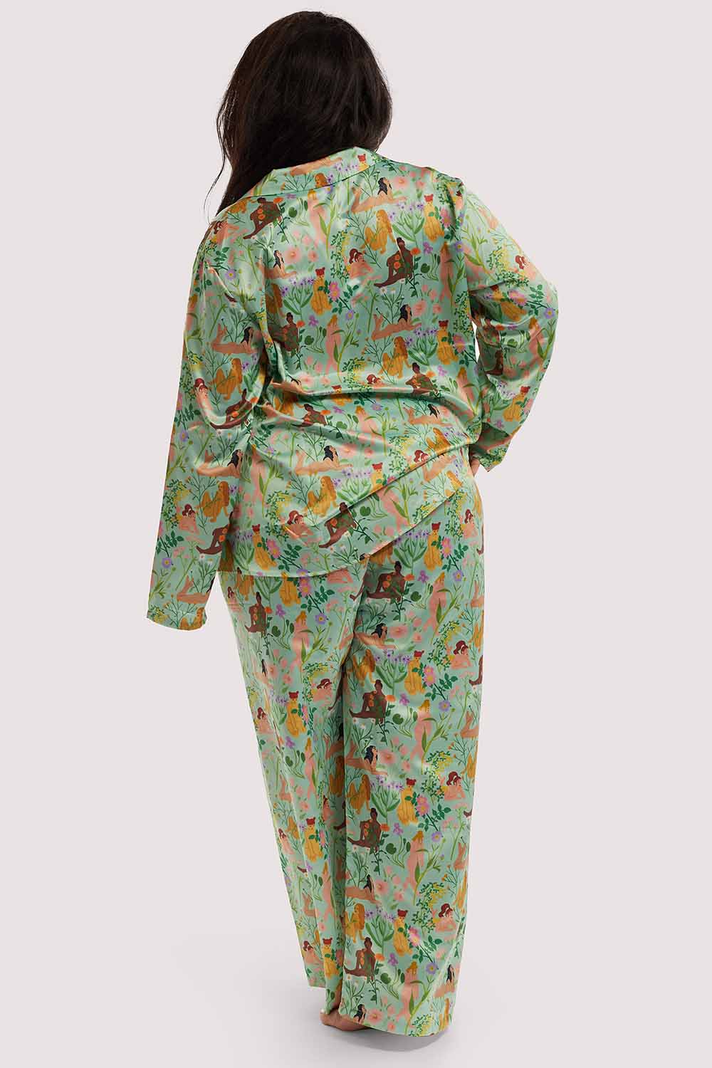 Bodil Jane Recycled Nudes & Flowers Shirt - Image 7