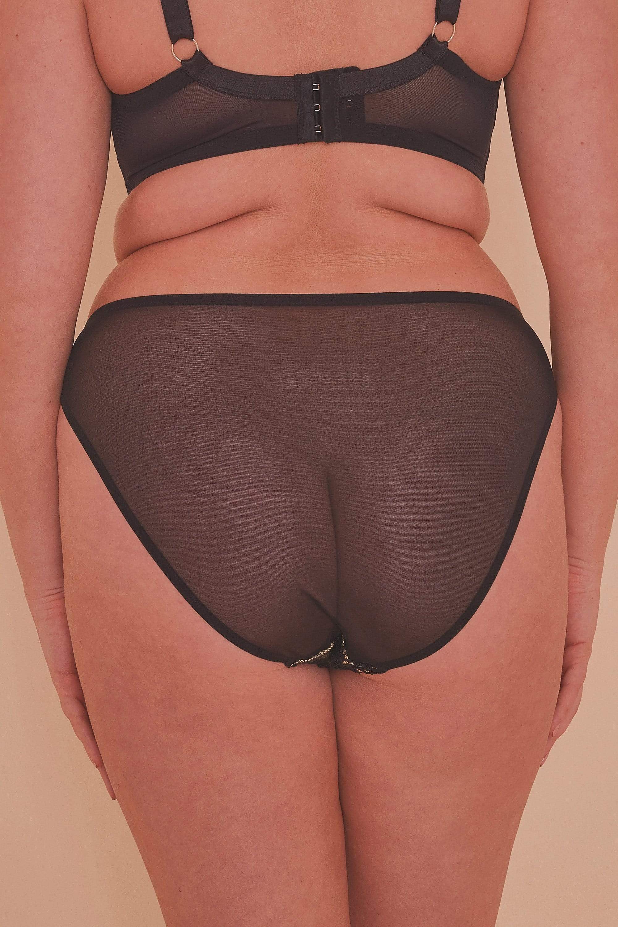 Jaquelina Mustard Contrast Brazilian Brief - Image 9