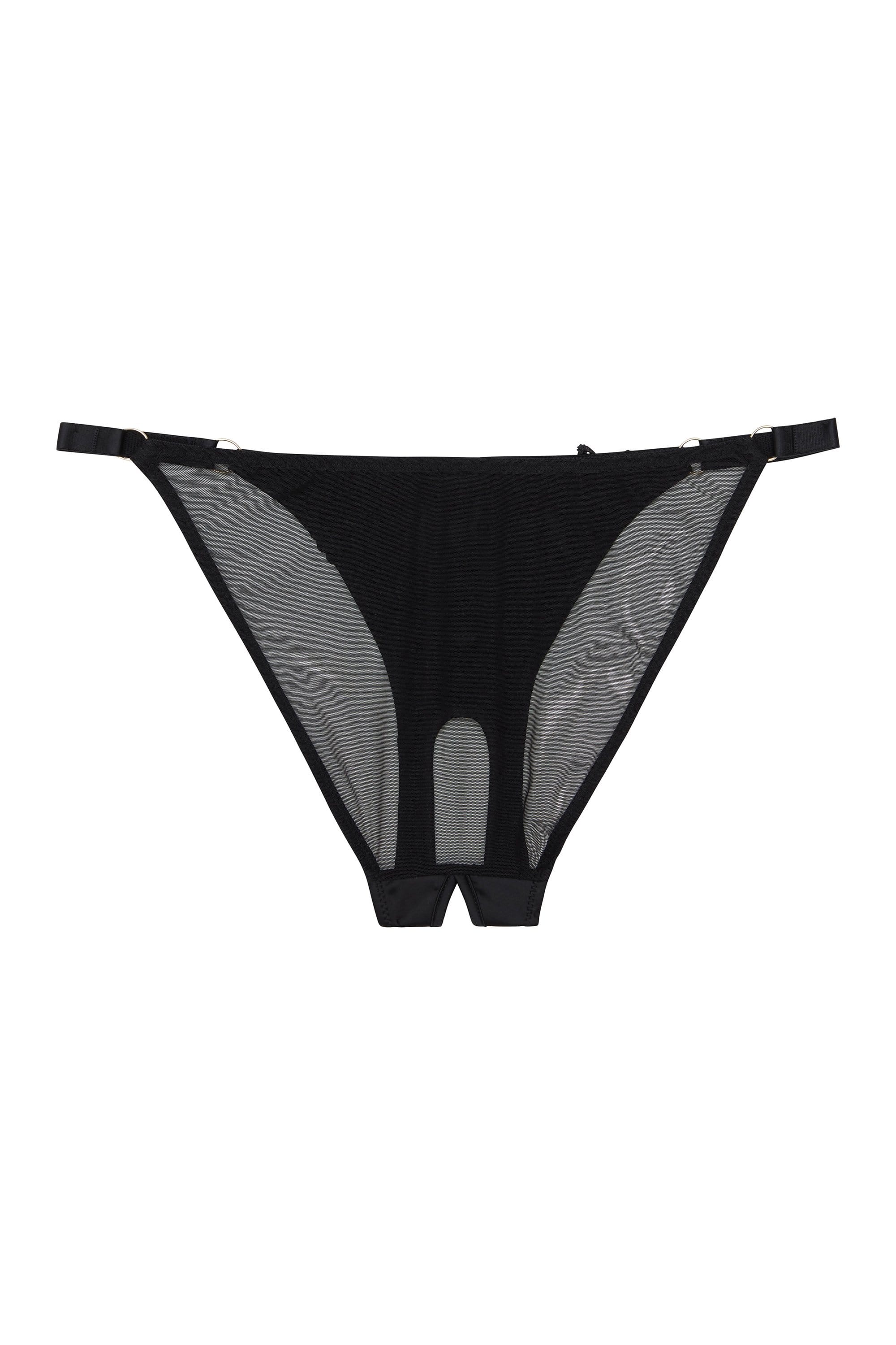 Virginia Guipure Crotchless Tanga Brief - Image 2