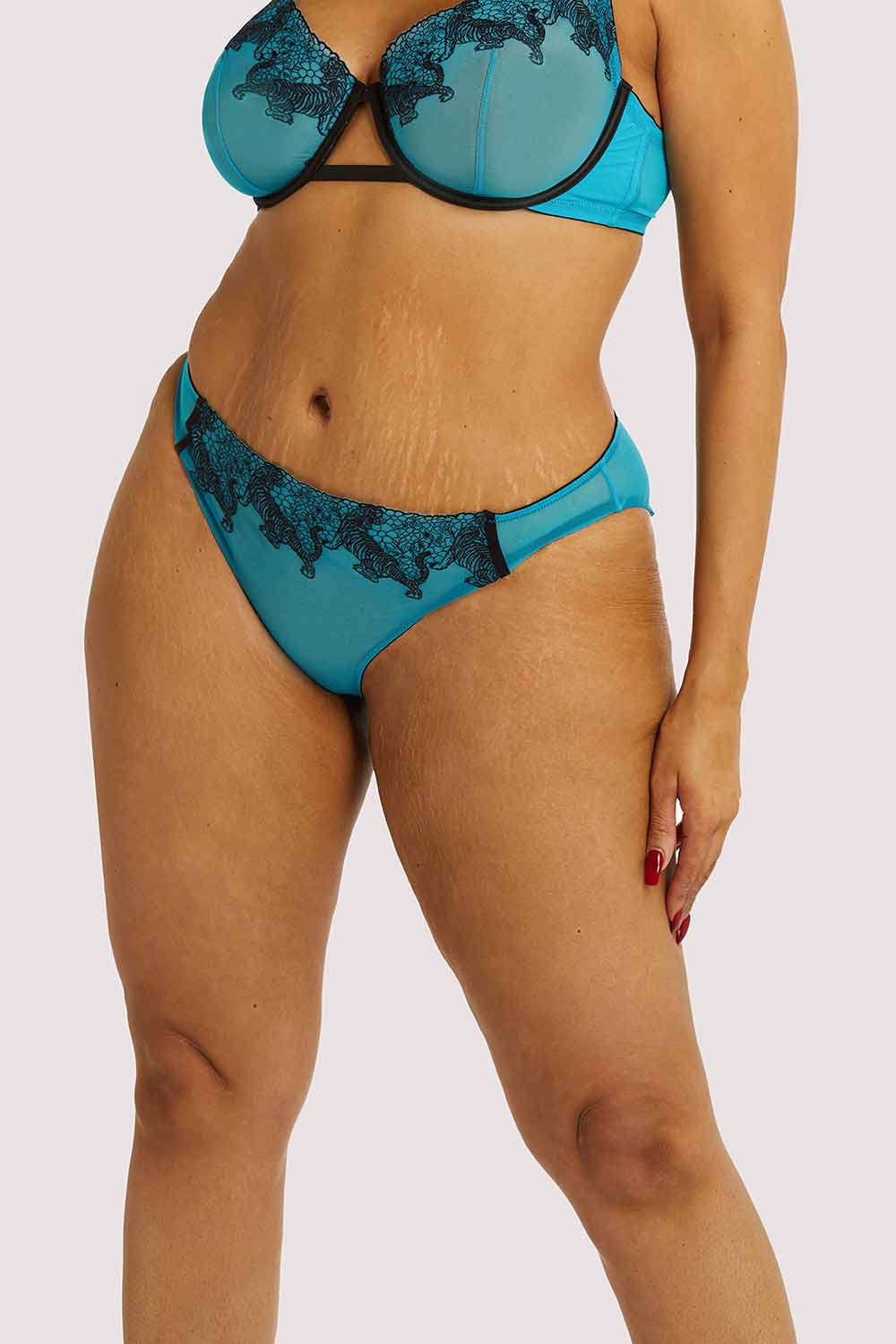 Tiger Blue Hipster Brief - Image 5