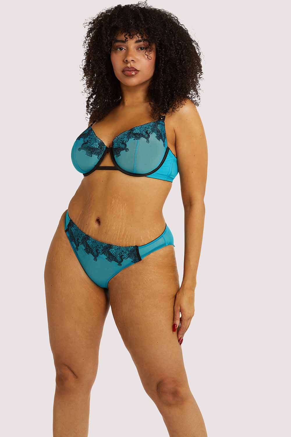Tiger Blue Hipster Brief - Image 6