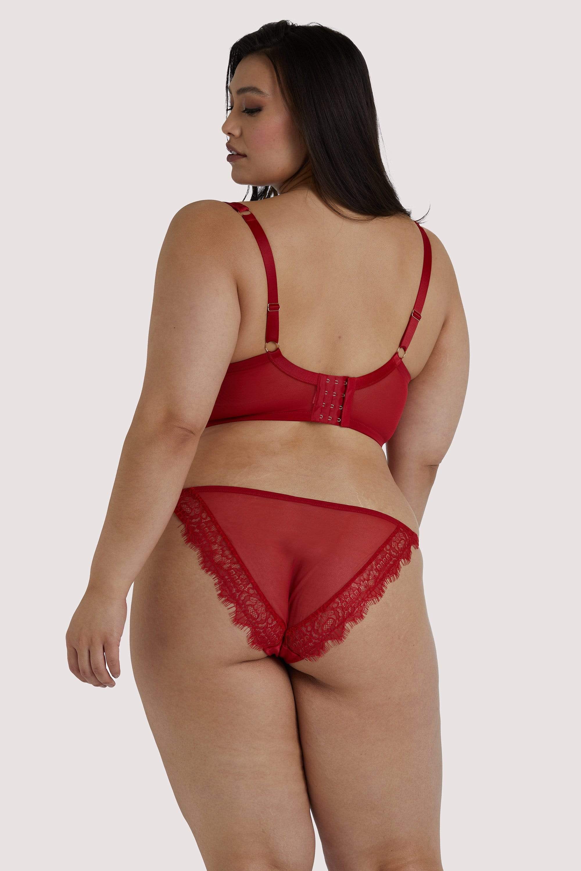 Melina Red Tanga Brief - Image 7