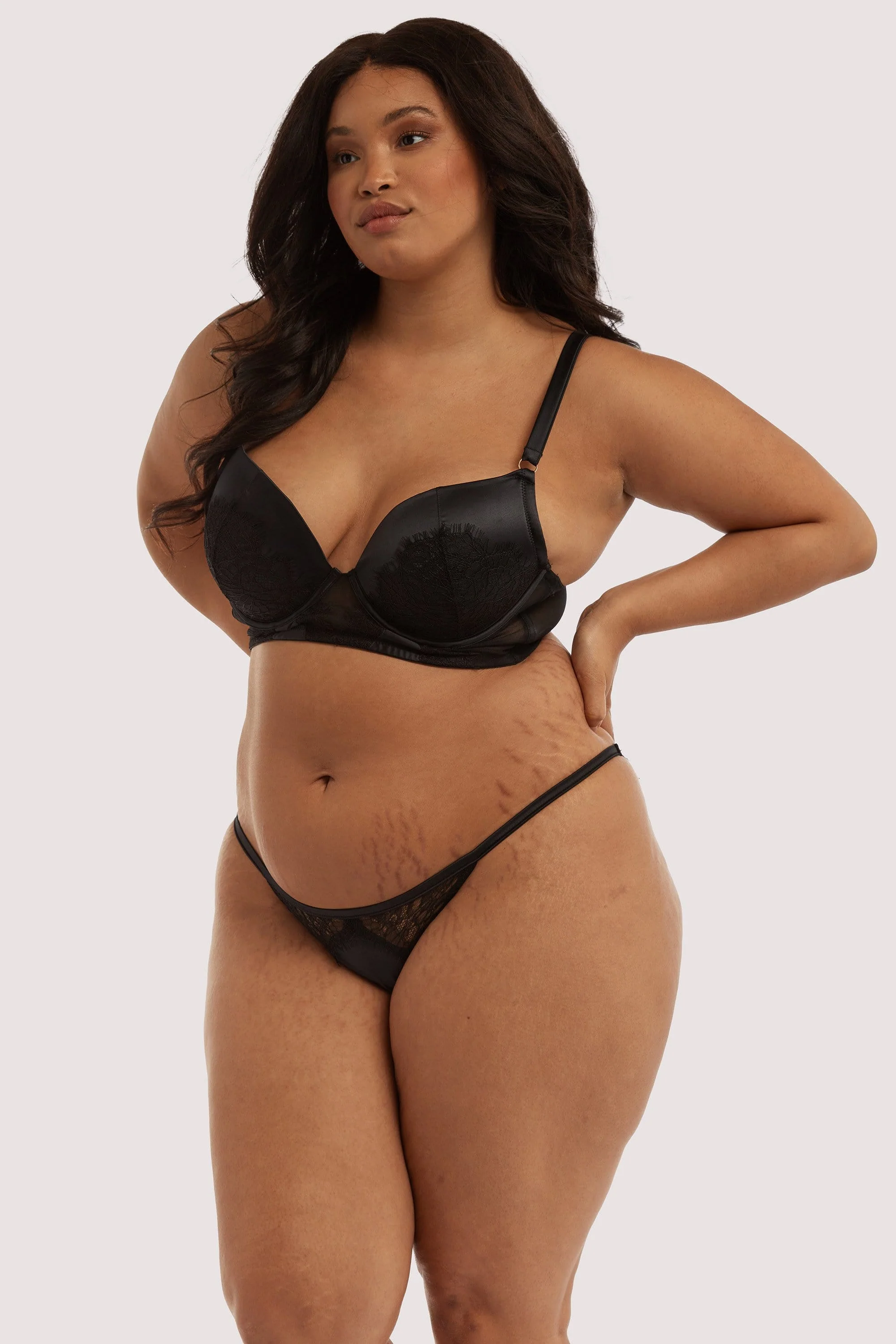 Melina Black Tanga - Image 10