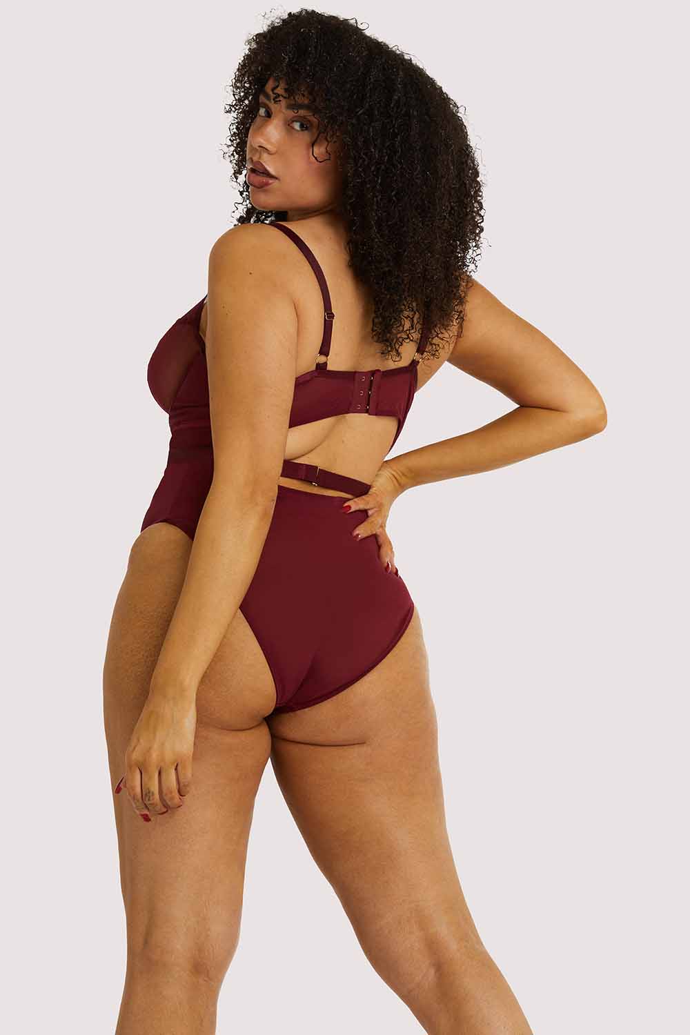 Harper Bordeaux Bodysuit - Image 3