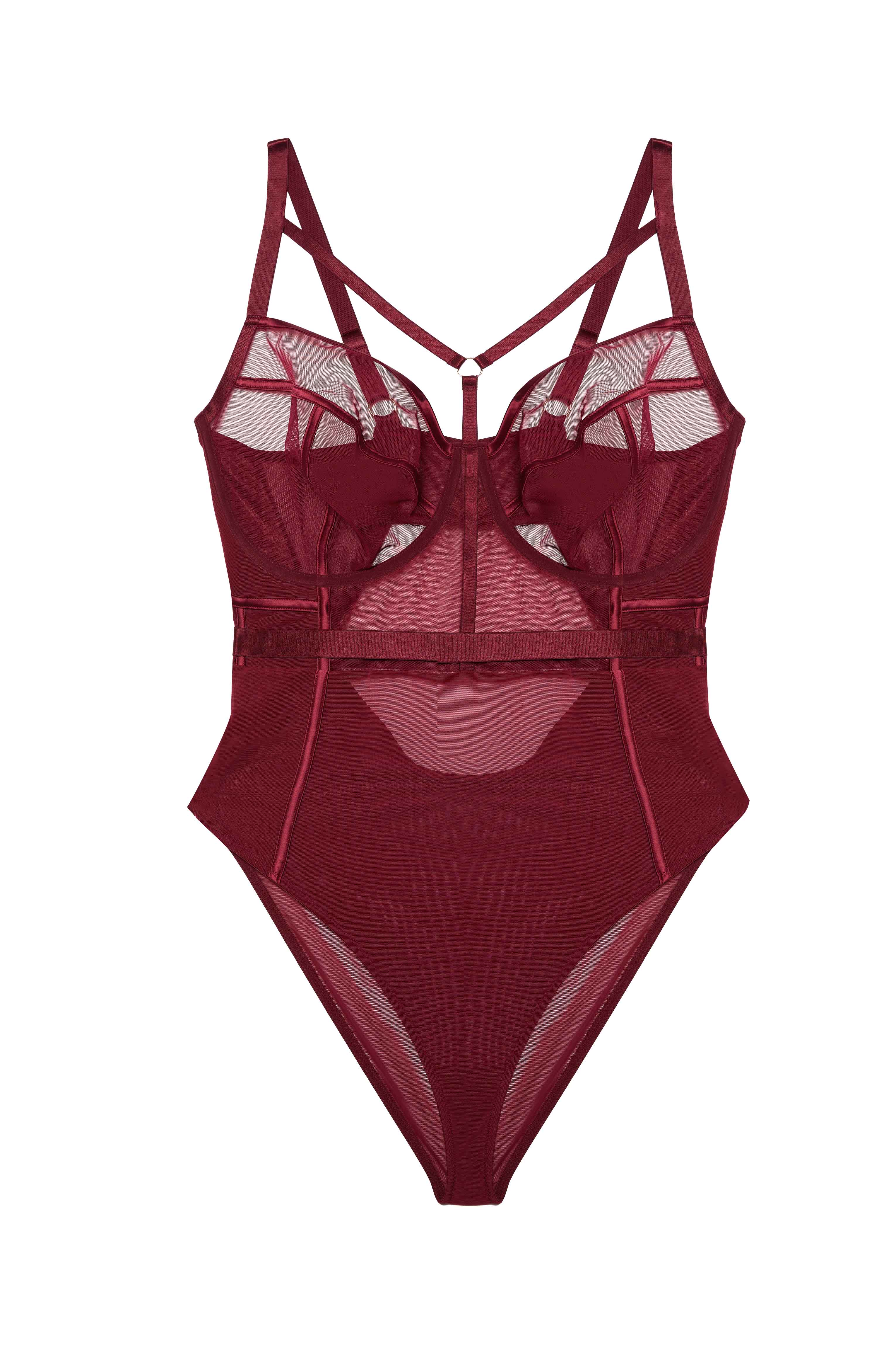 Harper Bordeaux Bodysuit - Image 4