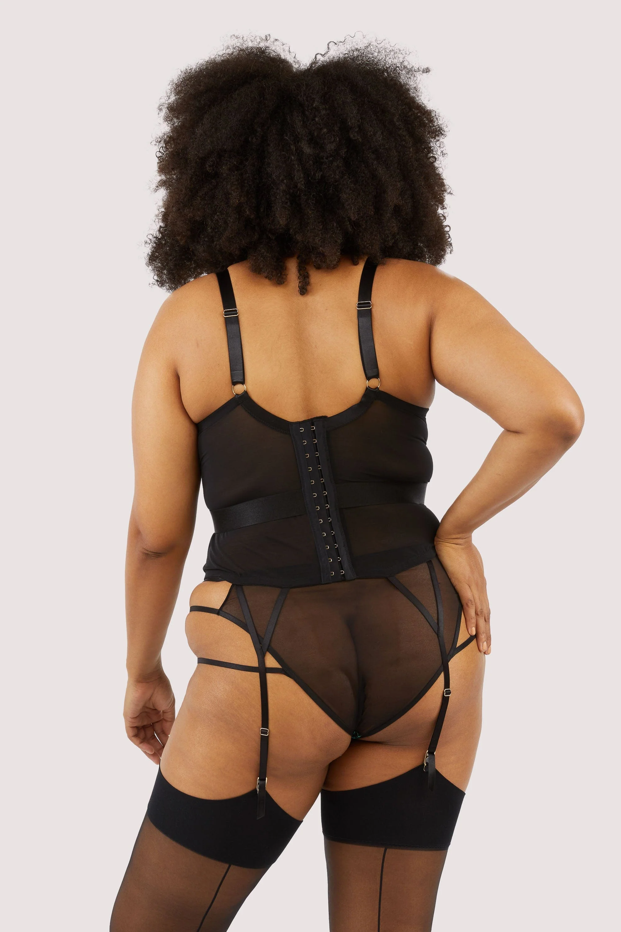 Dakota Green & Gold Snake Basque - Image 8