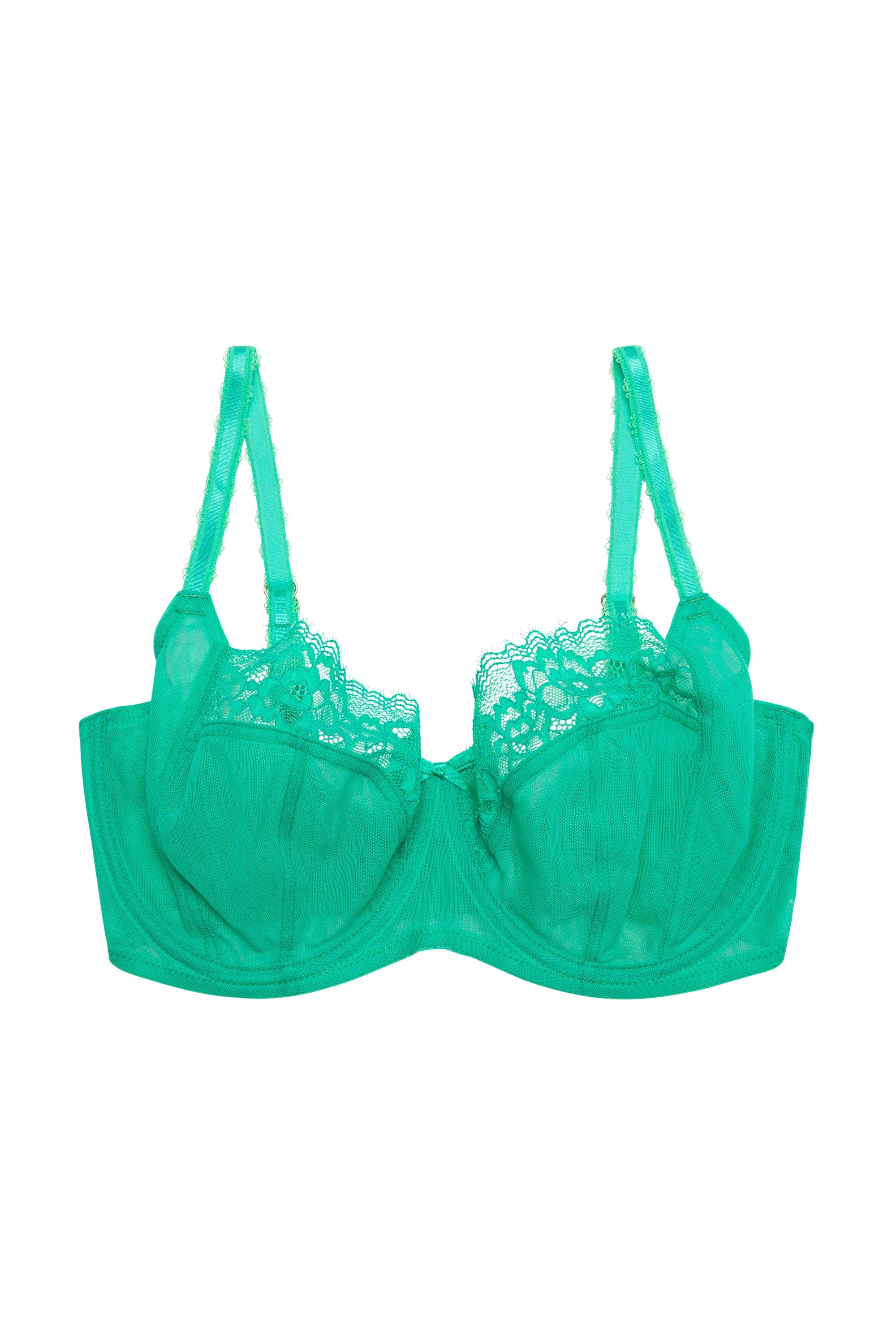 Rosalyn Emerald Green Balcony Bra - Image 4