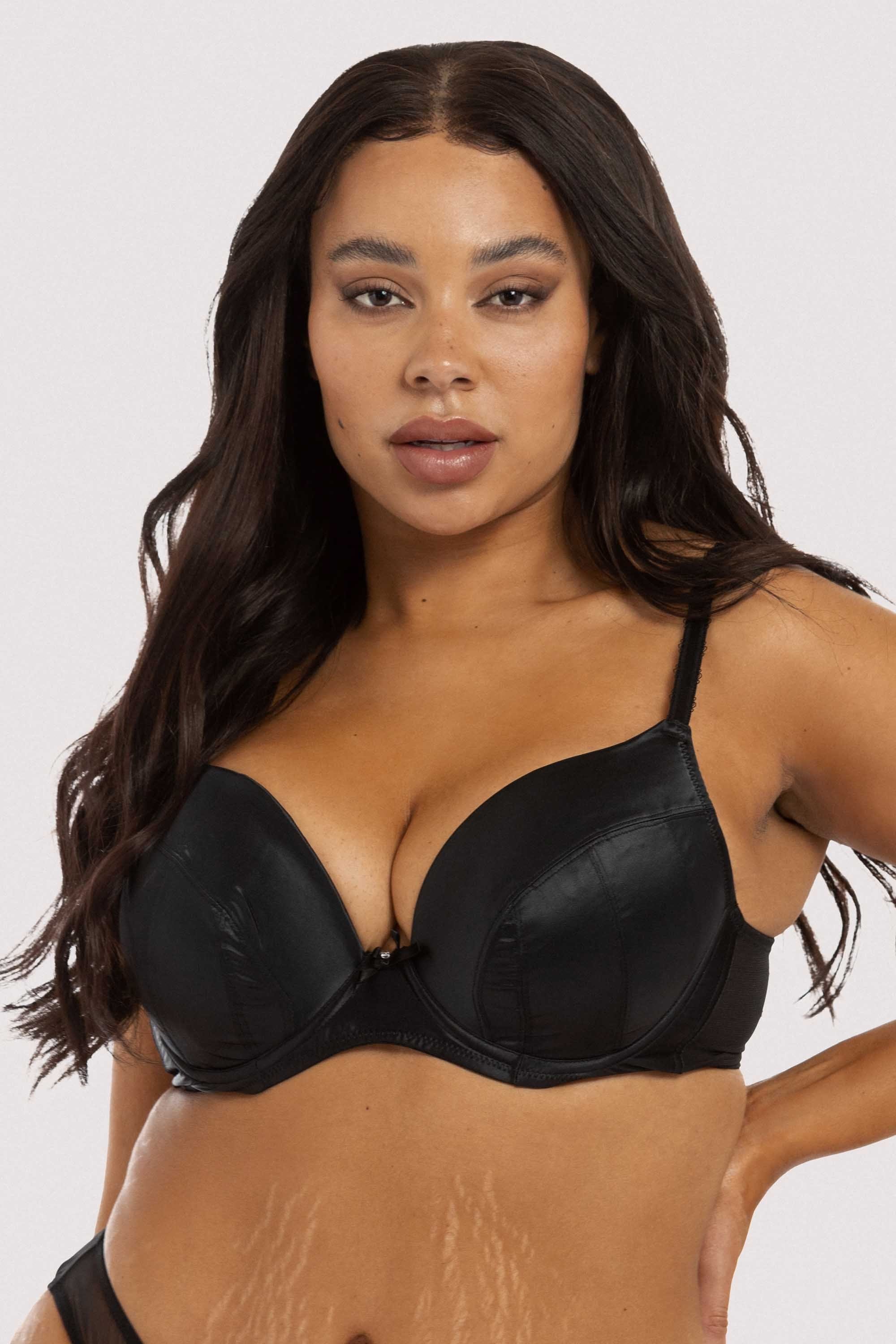 Sophia Black Plunge & Push Up Bra - Image 2